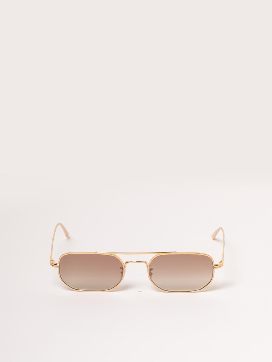 OLIVER PEOPLES 太阳镜: 太阳镜 男士 Oliver Peoples, 金色 - Img 2