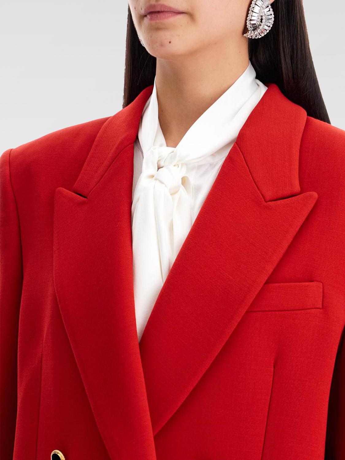 ALESSANDRA RICH JACKET: Jacket woman Alessandra Rich, Red - Img 3