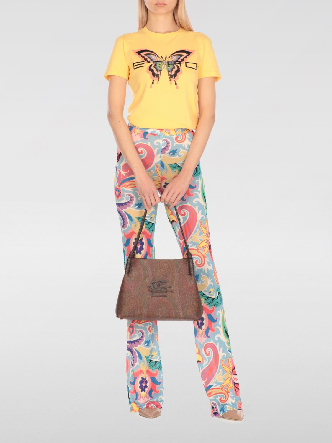ETRO CAMISETA: Jersey mujer Etro, Amarillo - Img 2