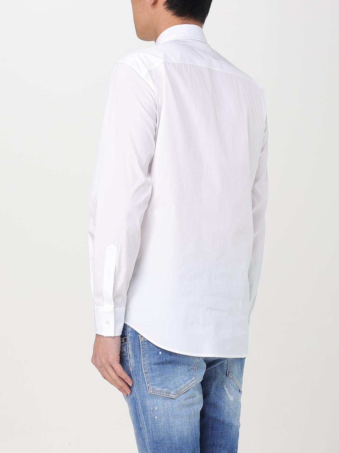 DSQUARED2 CAMICIA: Camicia Dsquared2 in popeline , Bianco - Img 2