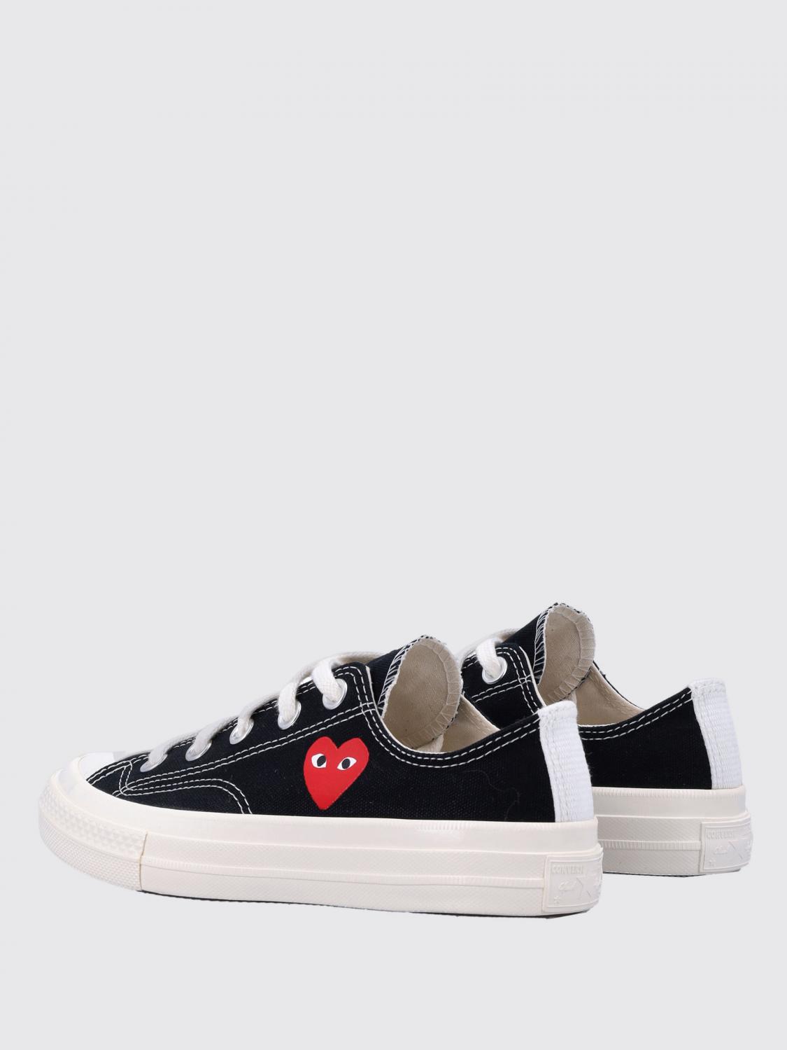 COMME DES GARCONS PLAY SNEAKERS: Sneakers kids Comme Des Garcons Play, Black - Img 4