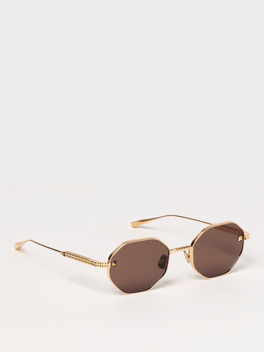 VALENTINO SUNGLASSES: Sunglasses woman Valentino, Gold - Img 1