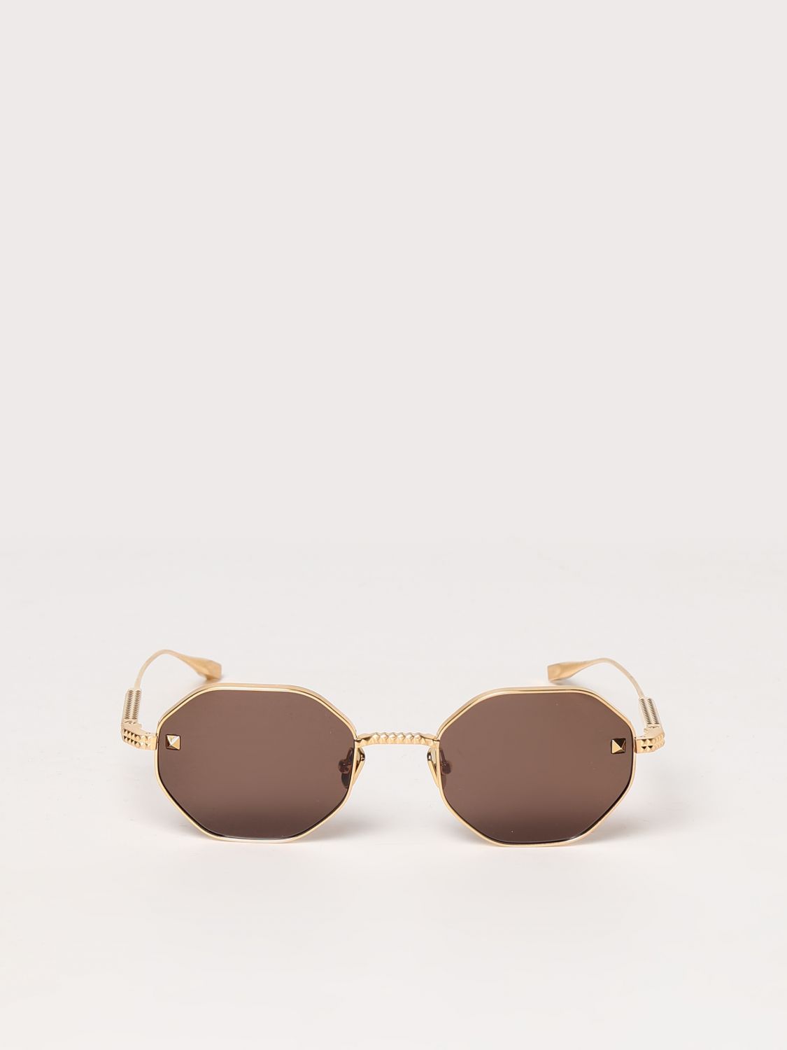 VALENTINO SUNGLASSES: Sunglasses woman Valentino, Gold - Img 2