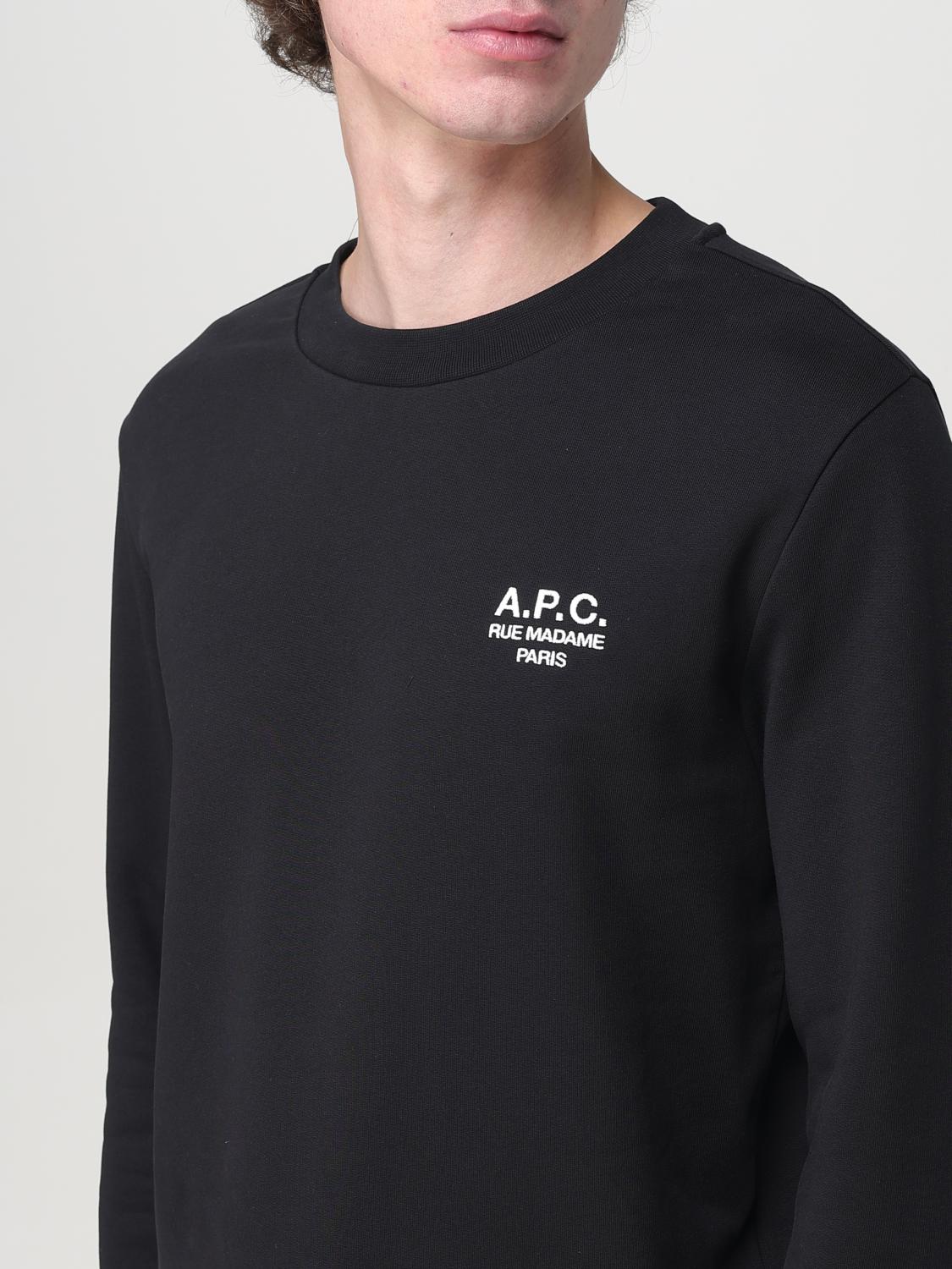 A.P.C. SWEATER: Sweater men A.P.C., Black - Img 4