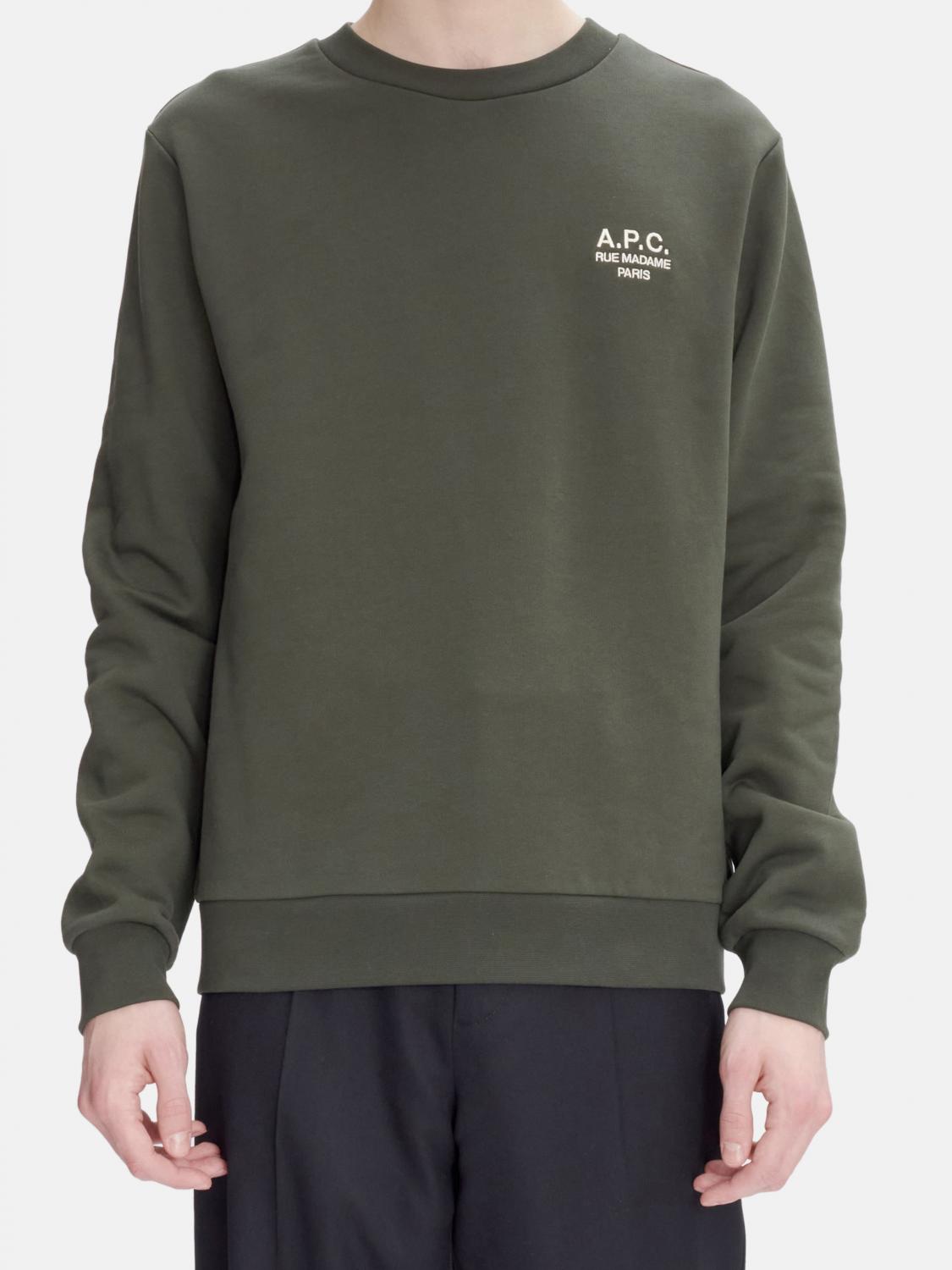 A.P.C. MAGLIA: Maglia uomo A.P.C., Verde - Img 1