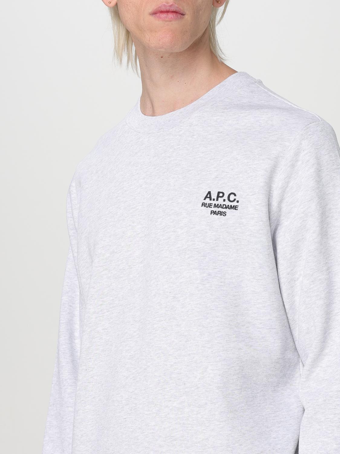 A.P.C. SWEATER: Sweater men A.P.C., Grey - Img 3