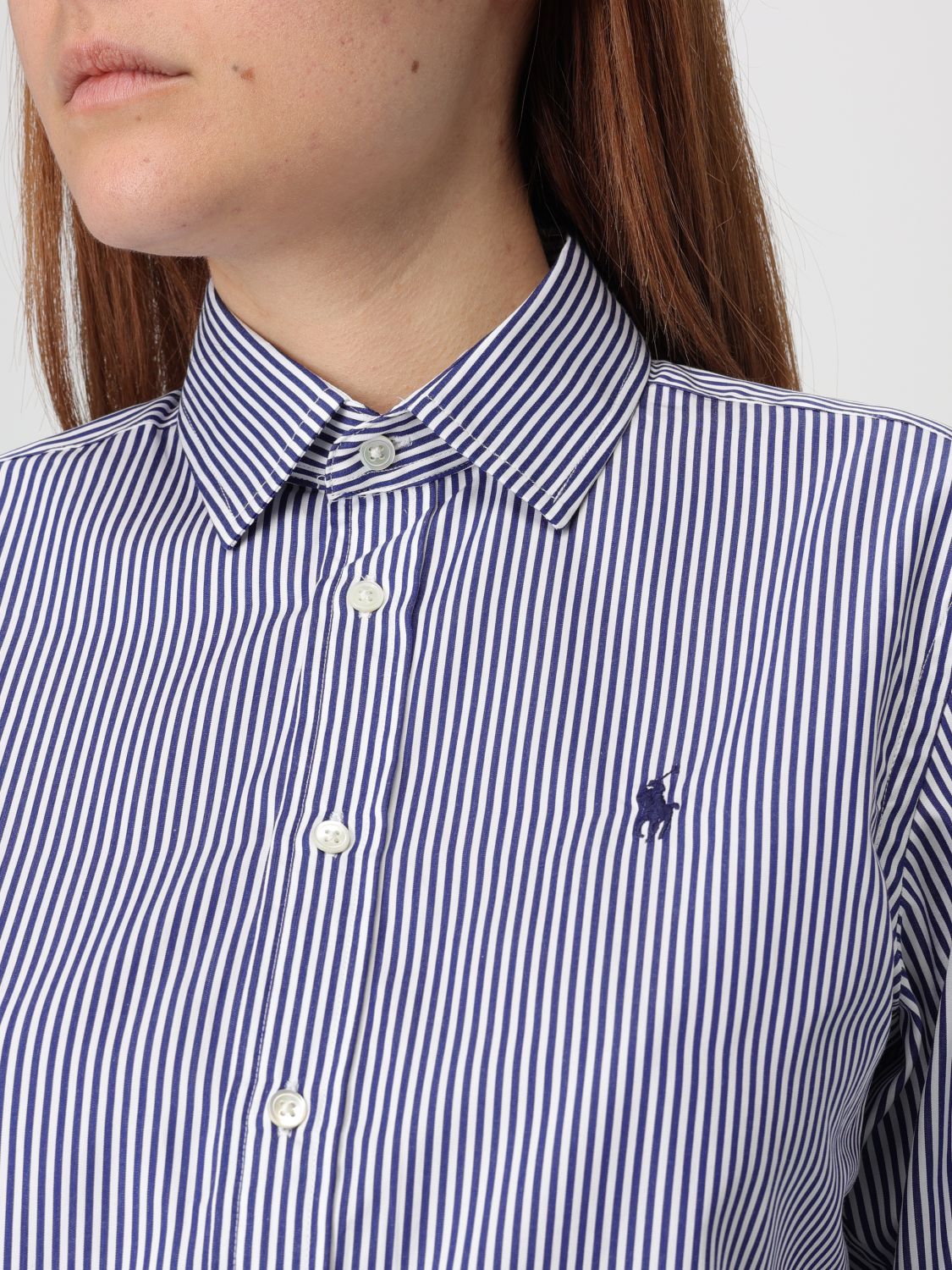 POLO RALPH LAUREN SHIRT: Shirt woman Polo Ralph Lauren, White - Img 3