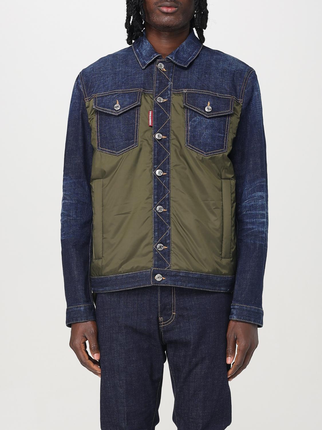 DSQUARED2 VESTE: Veste homme Dsquared2, Bleu - Img 1