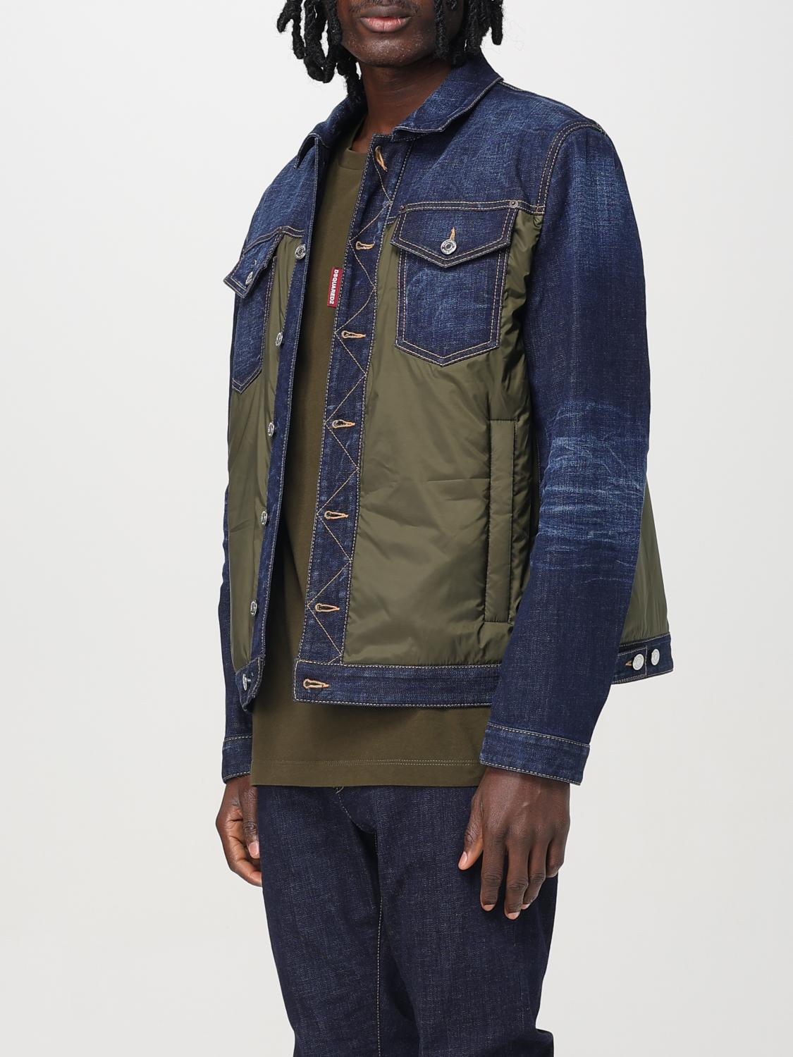 DSQUARED2 VESTE: Veste homme Dsquared2, Bleu - Img 4