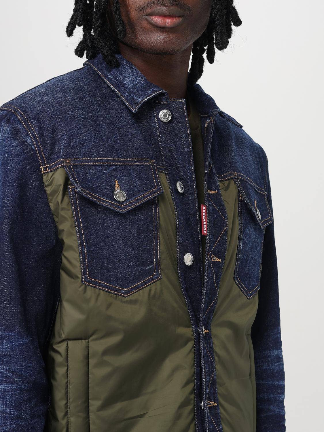 DSQUARED2 VESTE: Veste homme Dsquared2, Bleu - Img 5