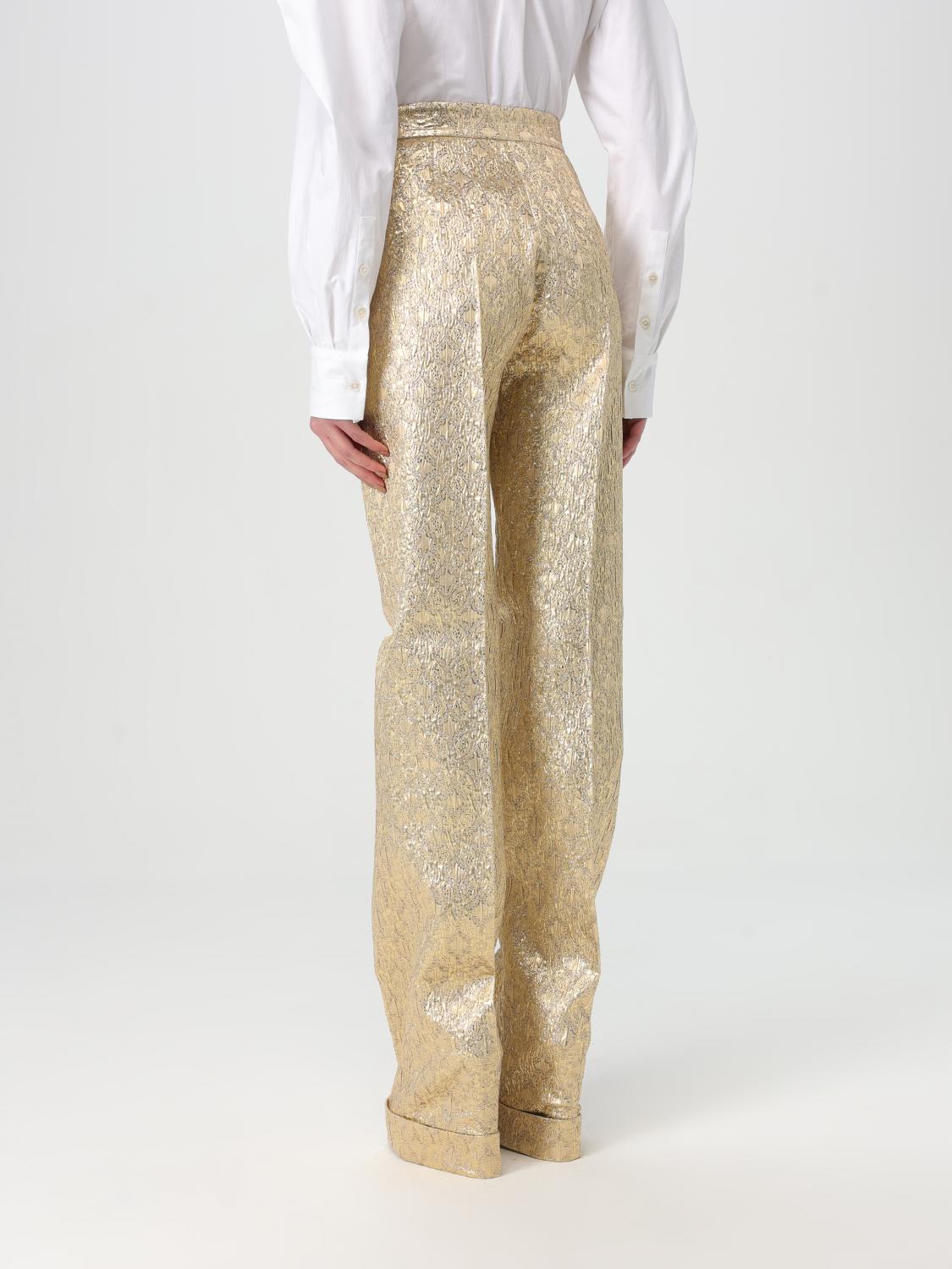 DSQUARED2 PANTS: Pants woman Dsquared2, Gold - Img 3