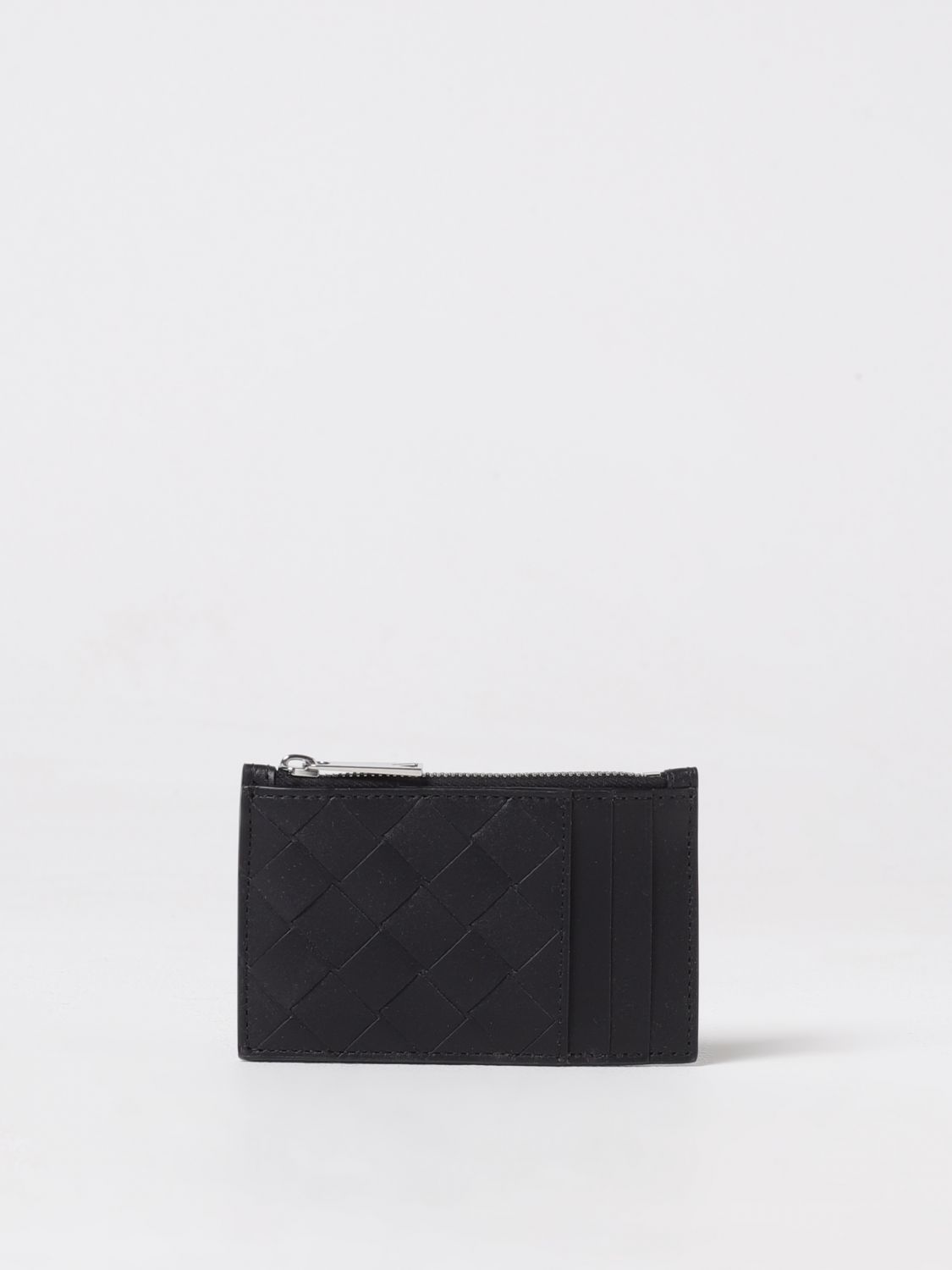 BOTTEGA VENETA WALLET: Wallet men Bottega Veneta, Silver - Img 1