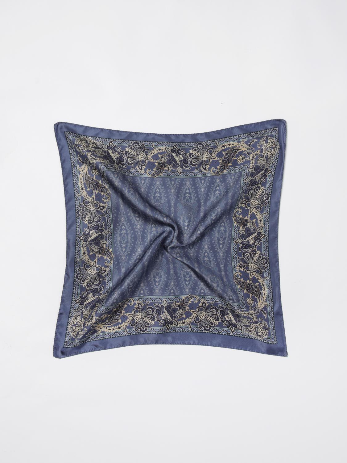 ETRO PAÑUELO DE BOLSILLO: Bufanda hombre Etro, Azul Oscuro - Img 1