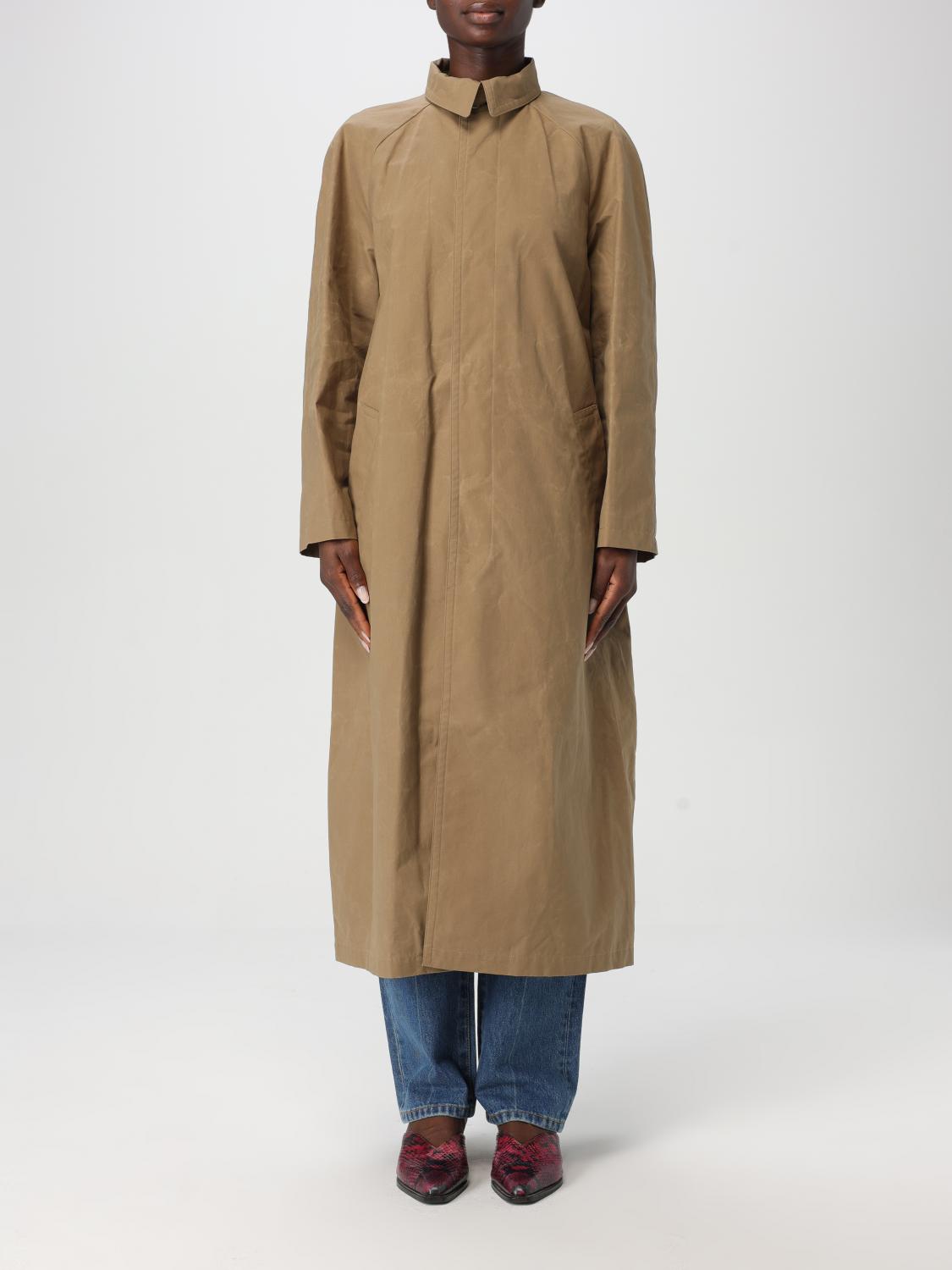 A.P.C. COAT: Coat woman A.P.C., Beige - Img 1