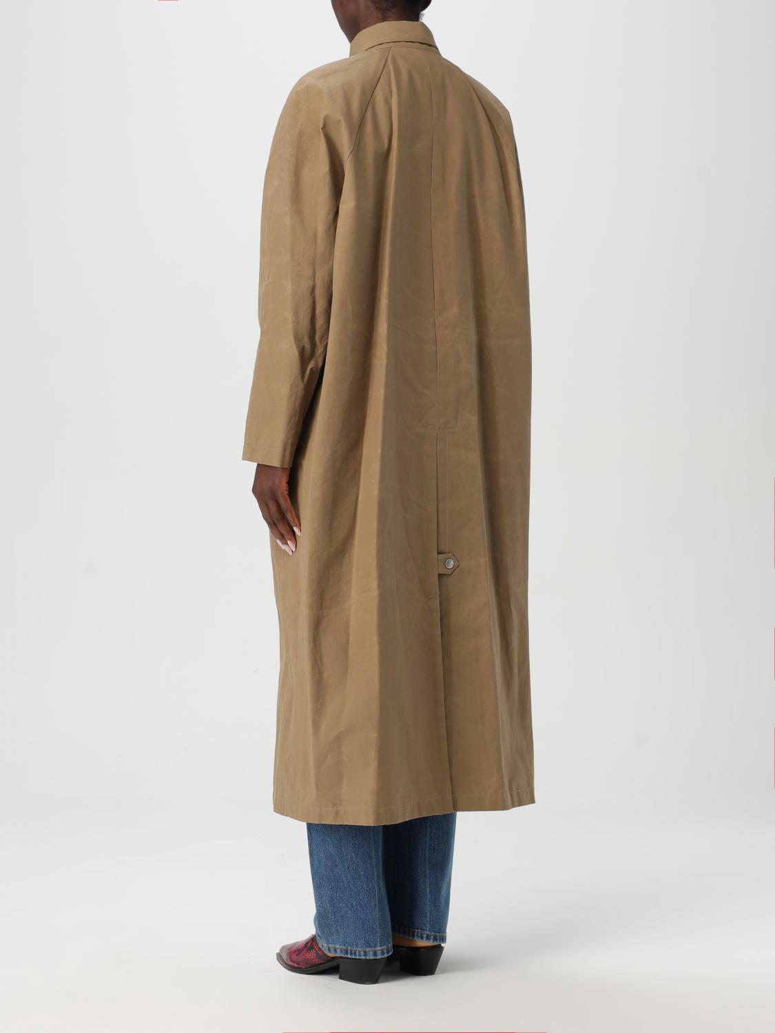 A.P.C. COAT: Coat woman A.P.C., Beige - Img 3