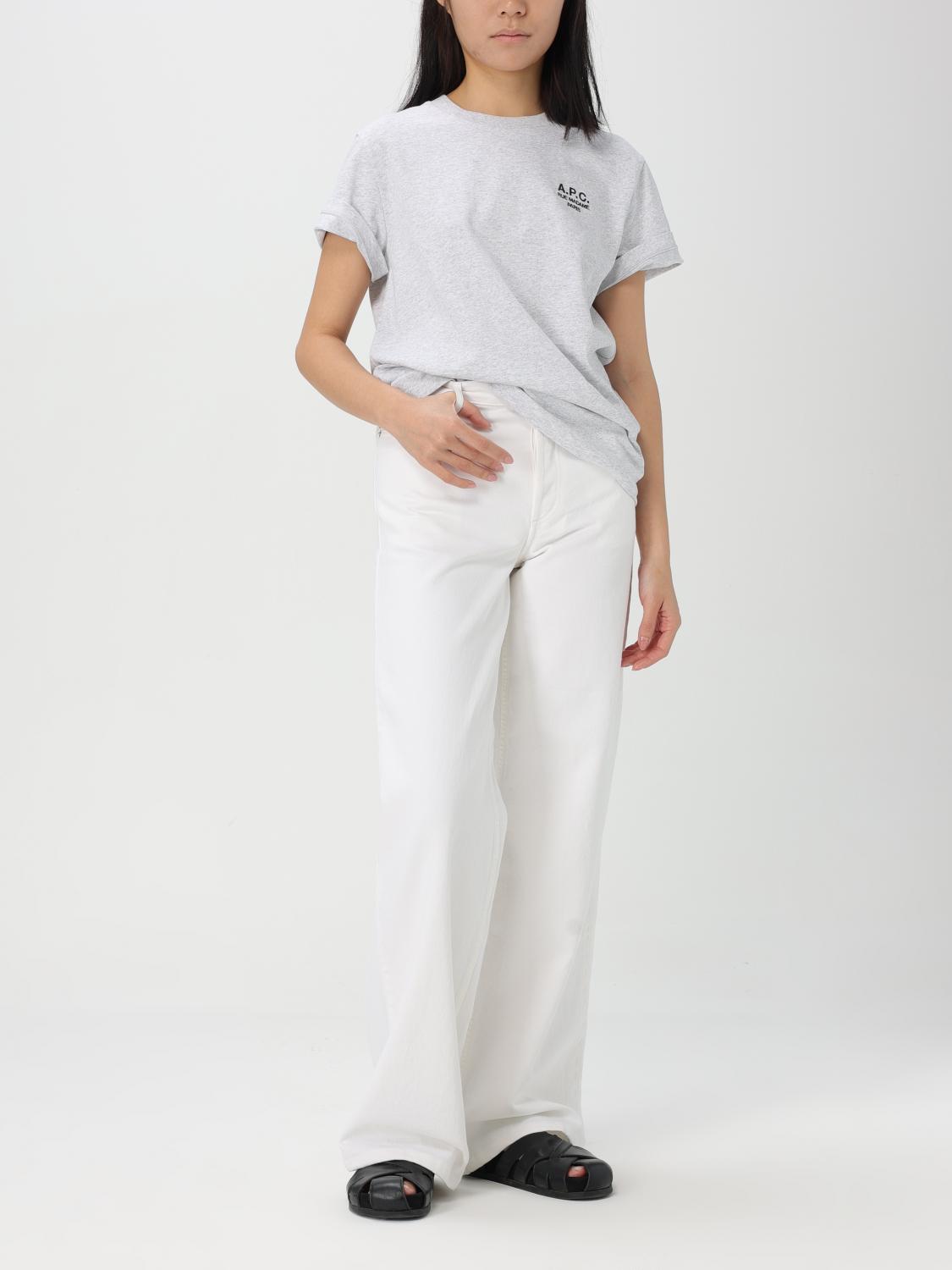 A.P.C. PANTS: Pants woman A.P.C., White - Img 2