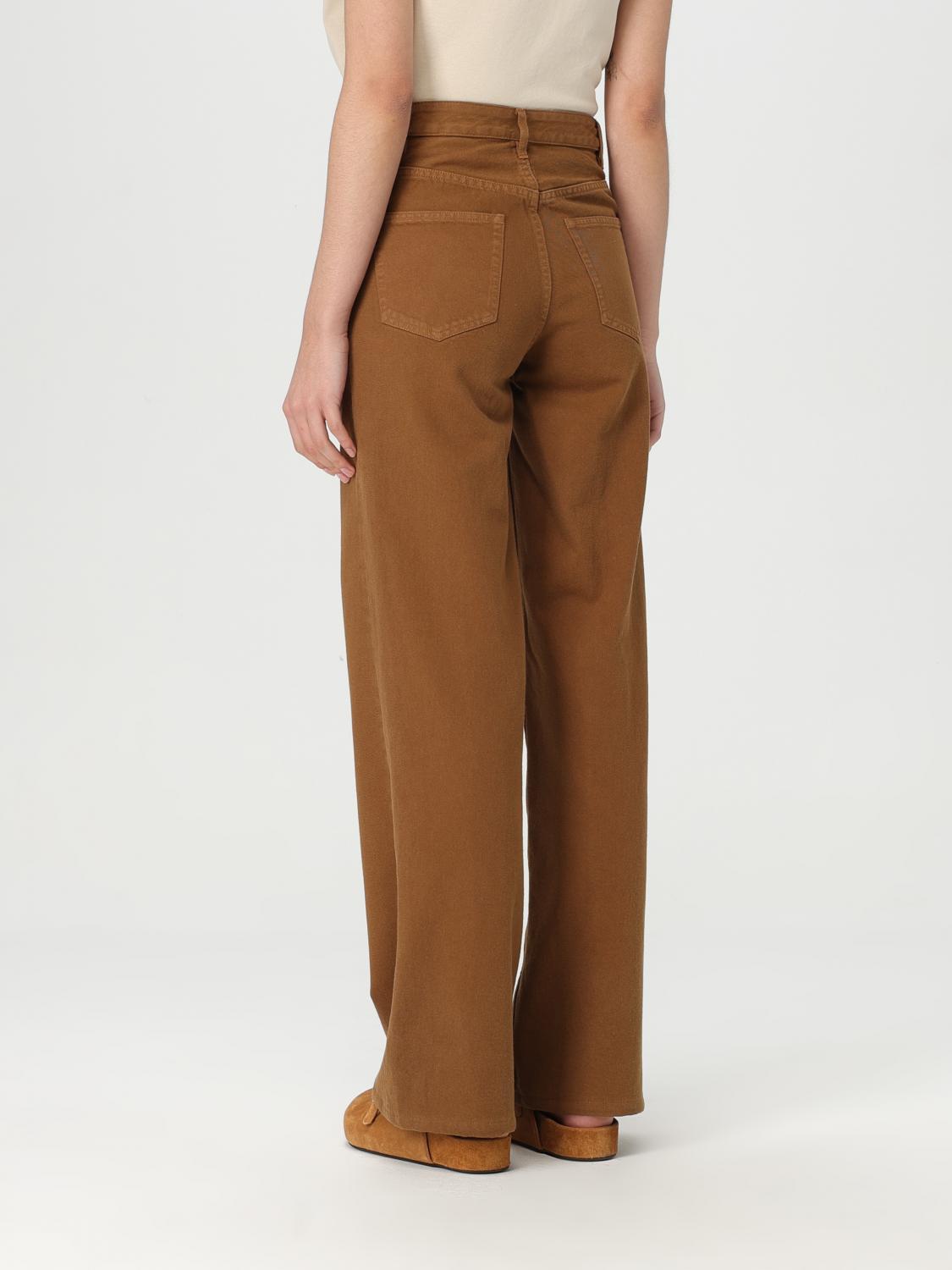 A.P.C. PANTALON: Pantalon femme A.P.C., Marron - Img 2