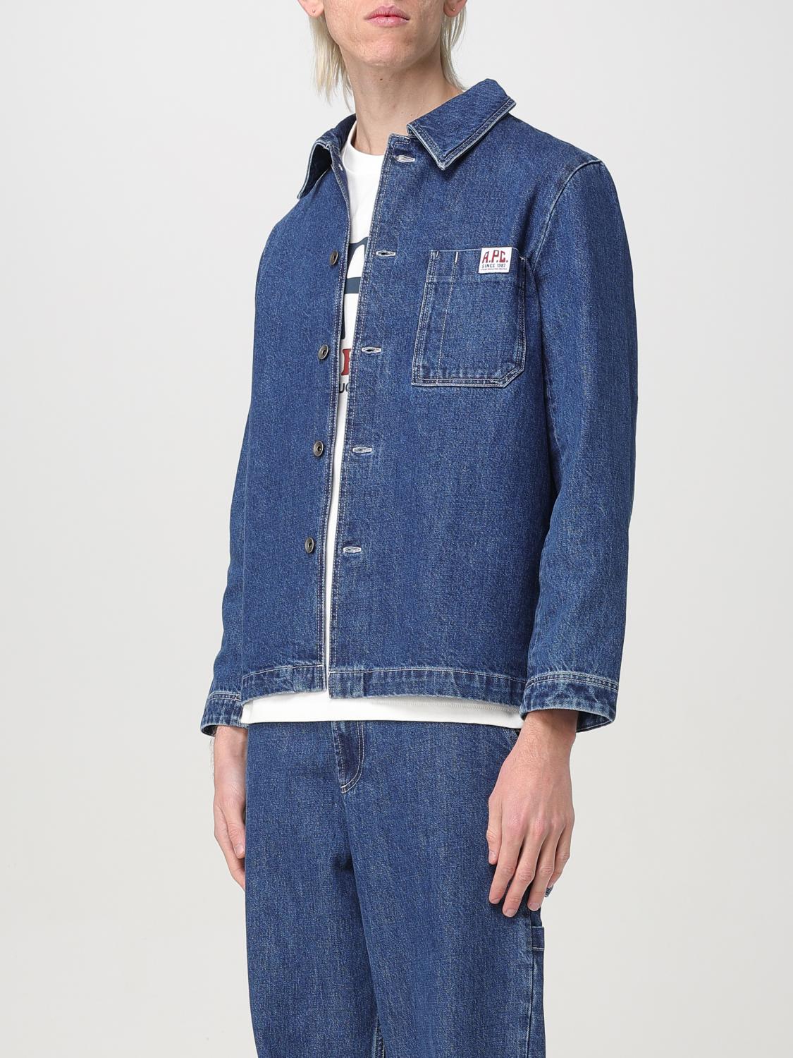 A.P.C. JACKET: Jacket men A.P.C., Blue - Img 4