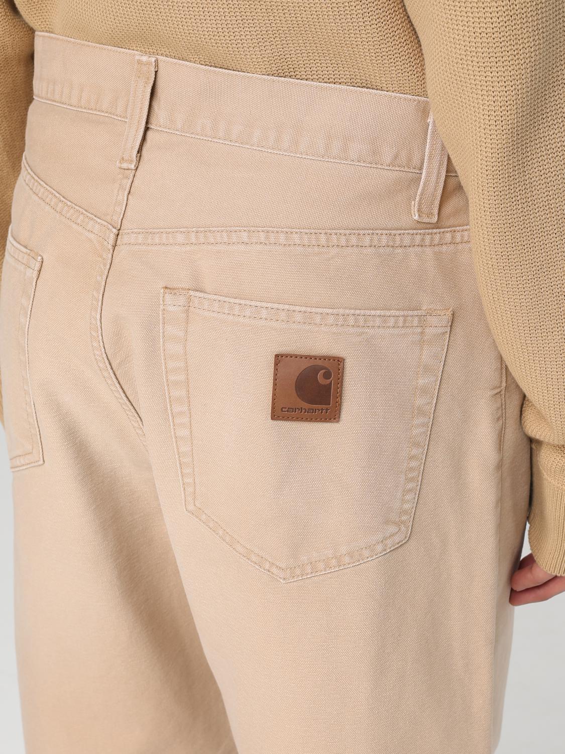 CARHARTT WIP PANTS: Pants men Carhartt Wip, Brown - Img 4