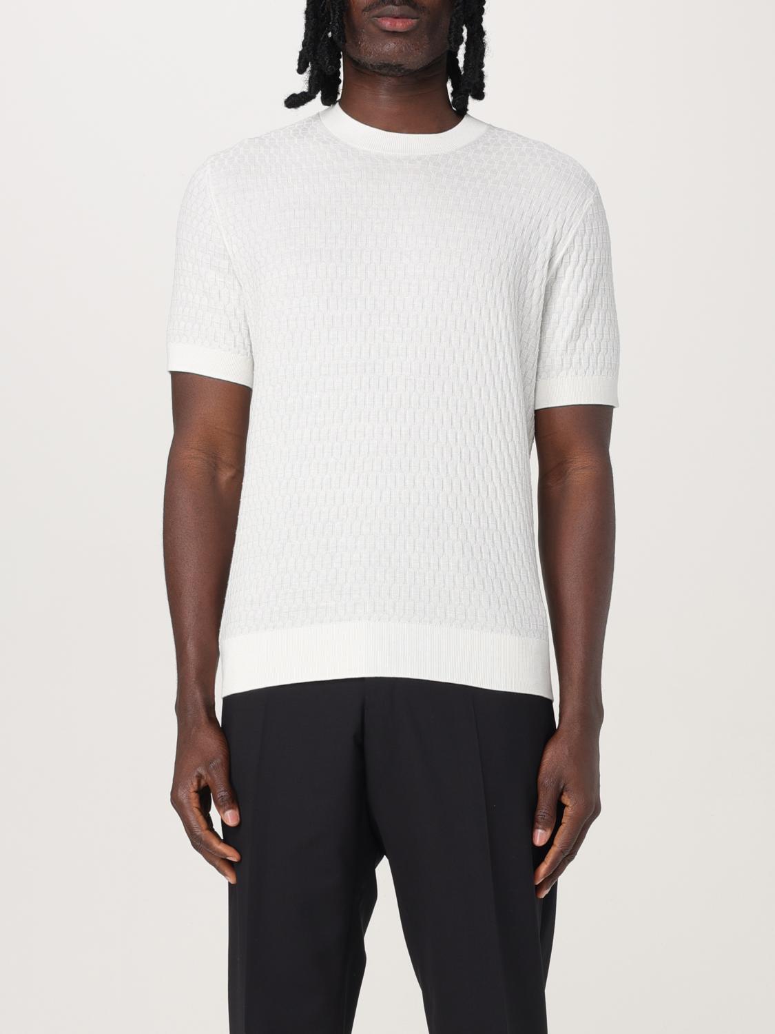 PAOLO PECORA T-SHIRT: Pullover herren Paolo Pecora, Weiß - Img 1