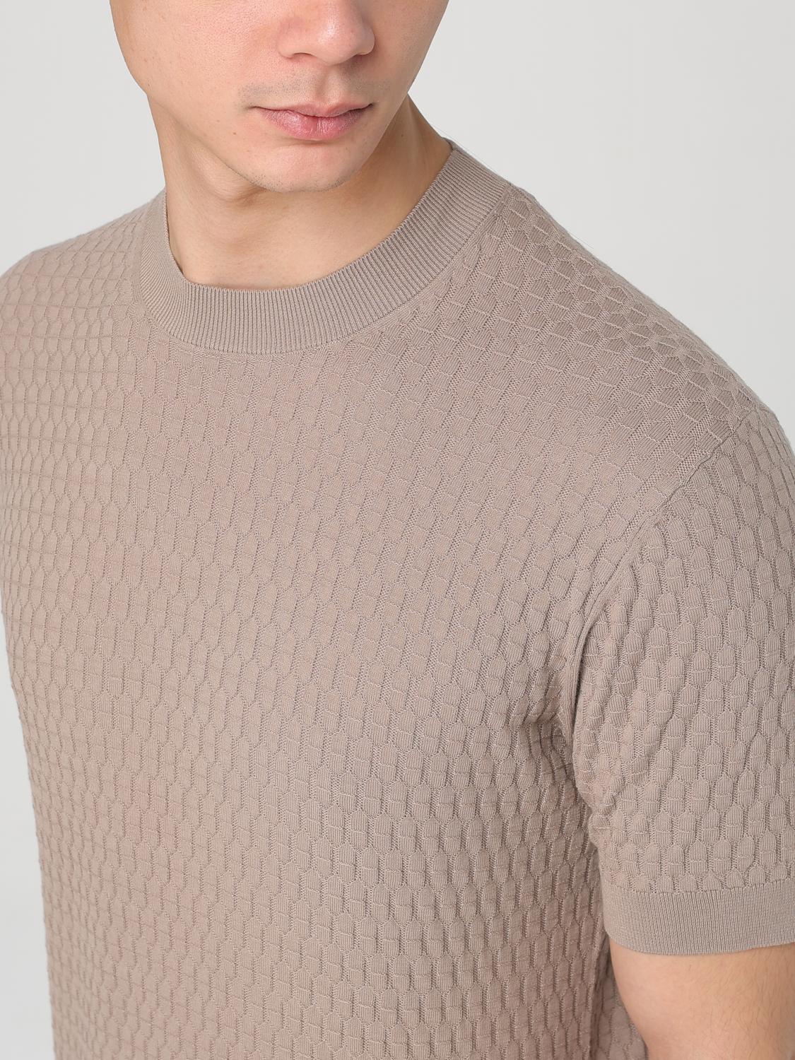 PAOLO PECORA SWEATER: Sweater men Paolo Pecora, Natural - Img 3