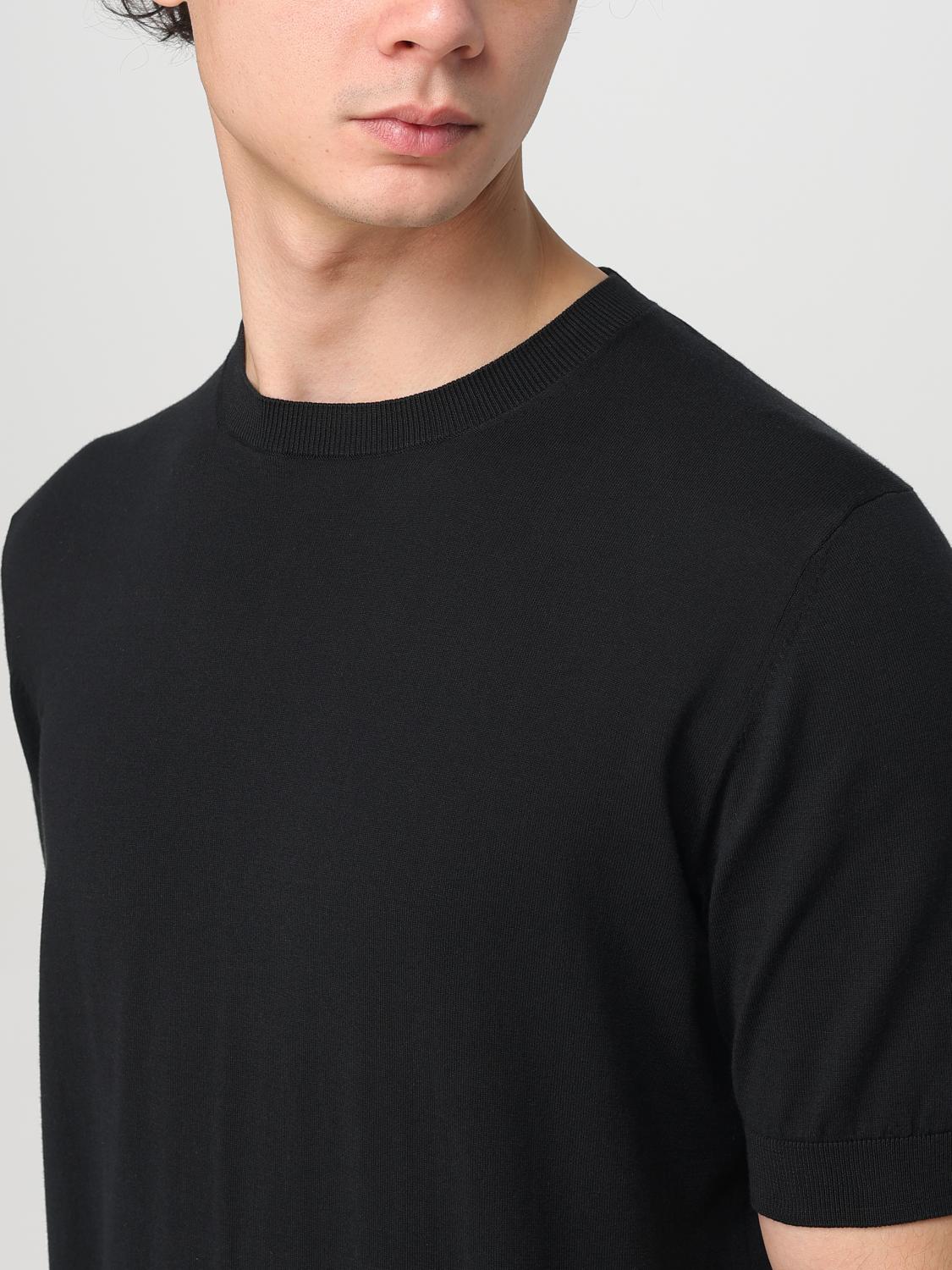 PAOLO PECORA SWEATER: Sweater men Paolo Pecora, Black - Img 3