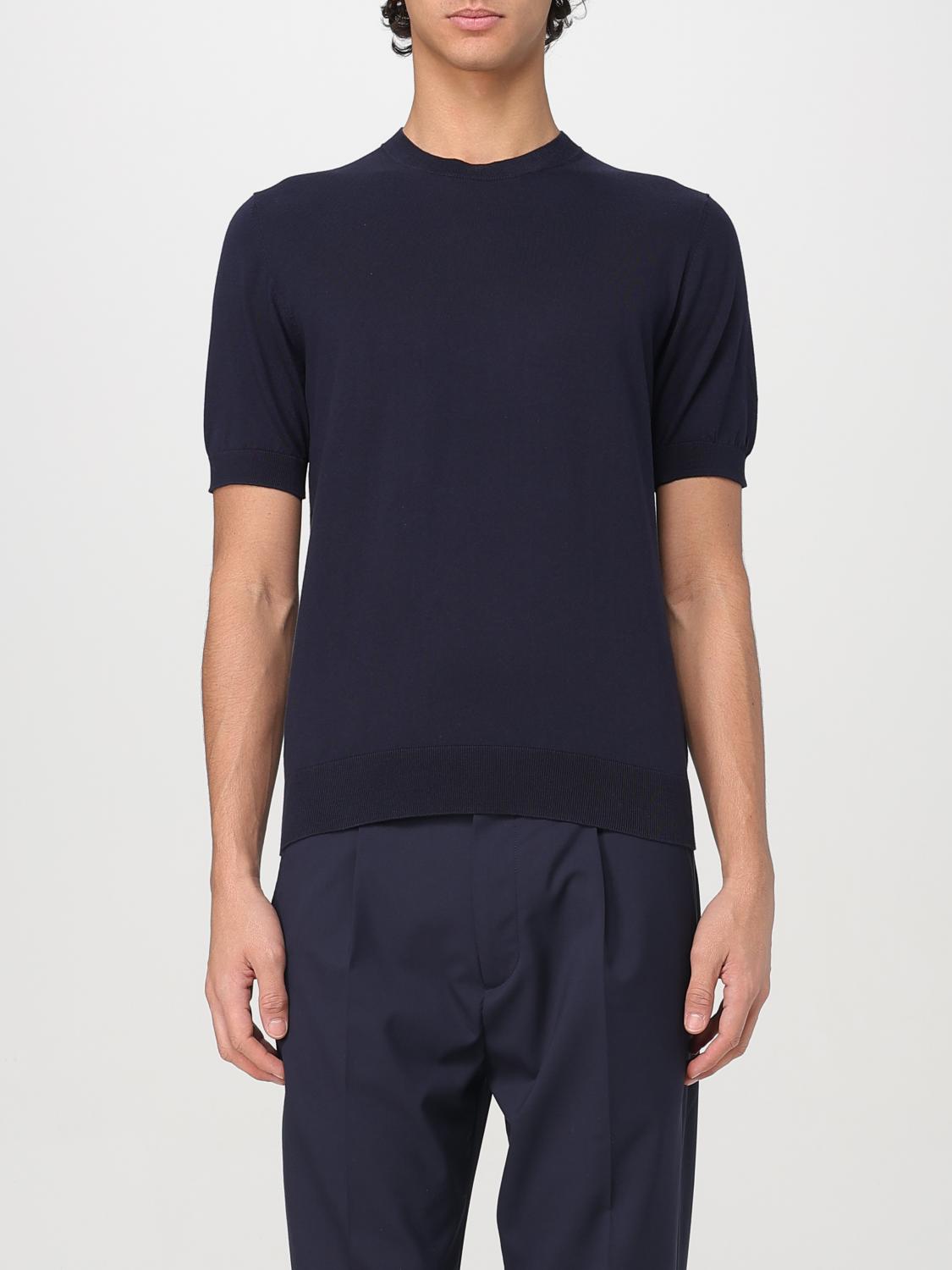 PAOLO PECORA SWEATER: Sweater men Paolo Pecora, Blue - Img 1