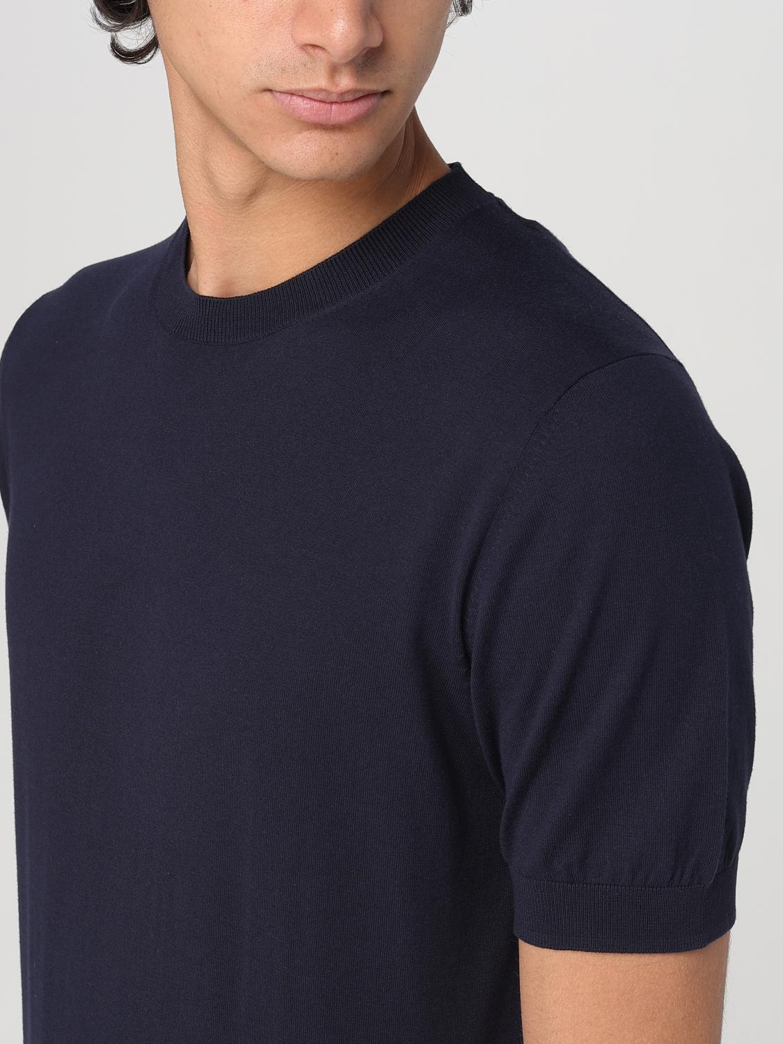 PAOLO PECORA SWEATER: Sweater men Paolo Pecora, Blue - Img 3