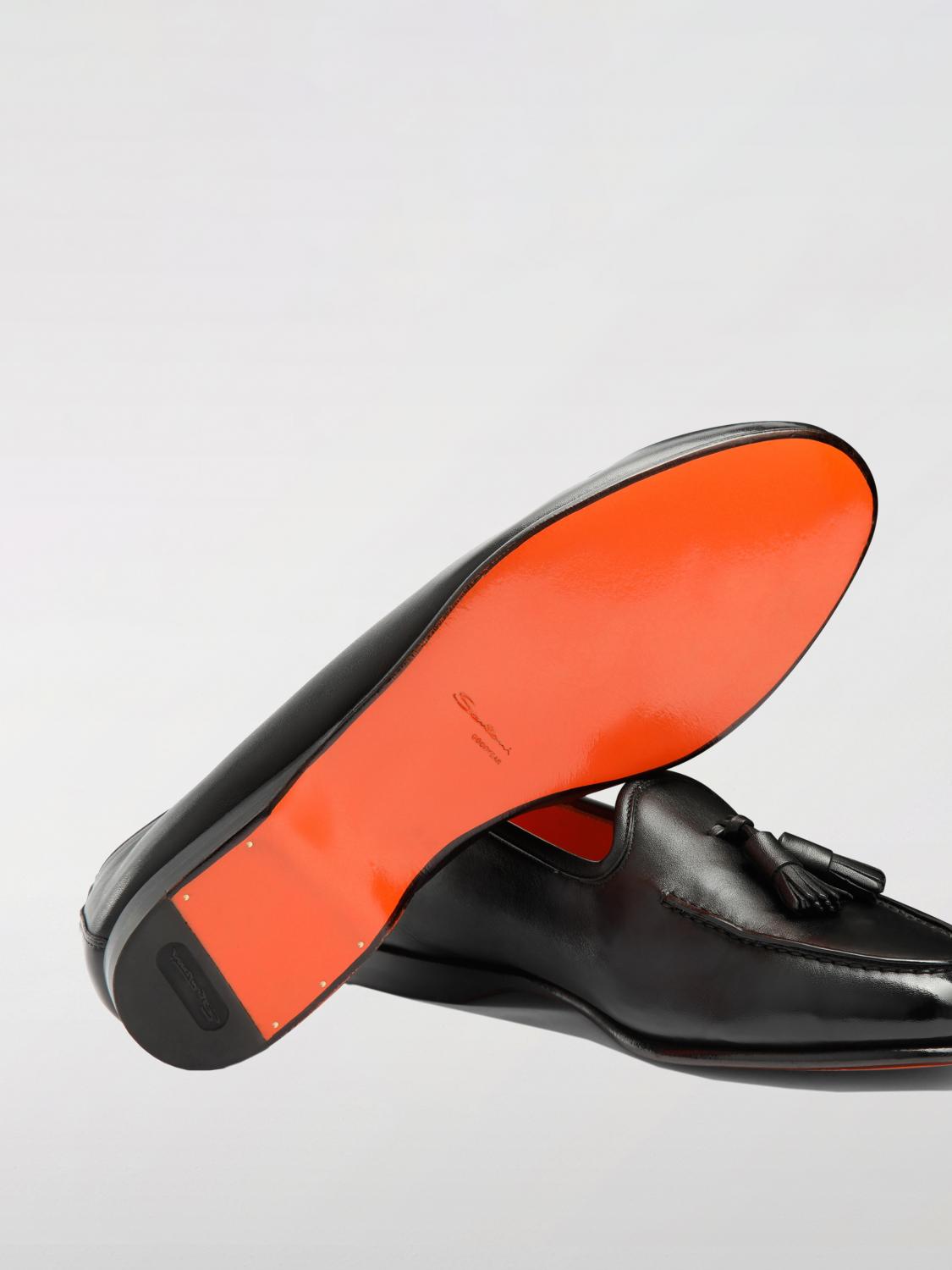 SANTONI MOCASINES: Mocasines hombre Santoni, Negro - Img 4