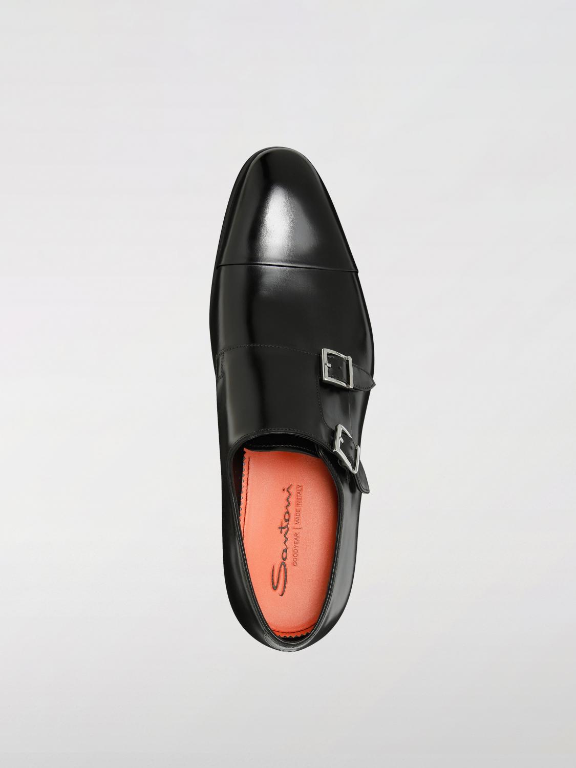 SANTONI BROGUE SHOES: Shoes men Santoni, Black - Img 4