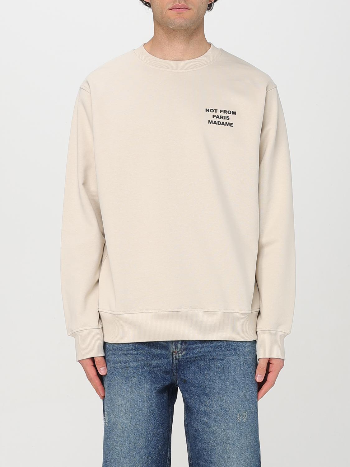 DRÔLE DE MONSIEUR SWEATSHIRT: Sweatshirt men Drole De Monsieur, Beige - Img 1