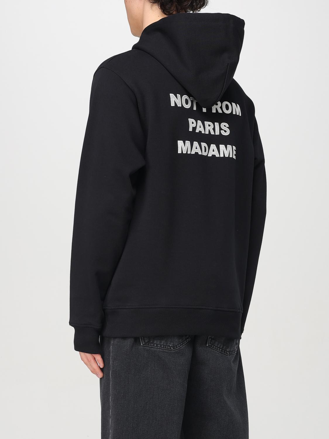 DRÔLE DE MONSIEUR SWEATSHIRT: Sweatshirt men Drole De Monsieur, Black - Img 2