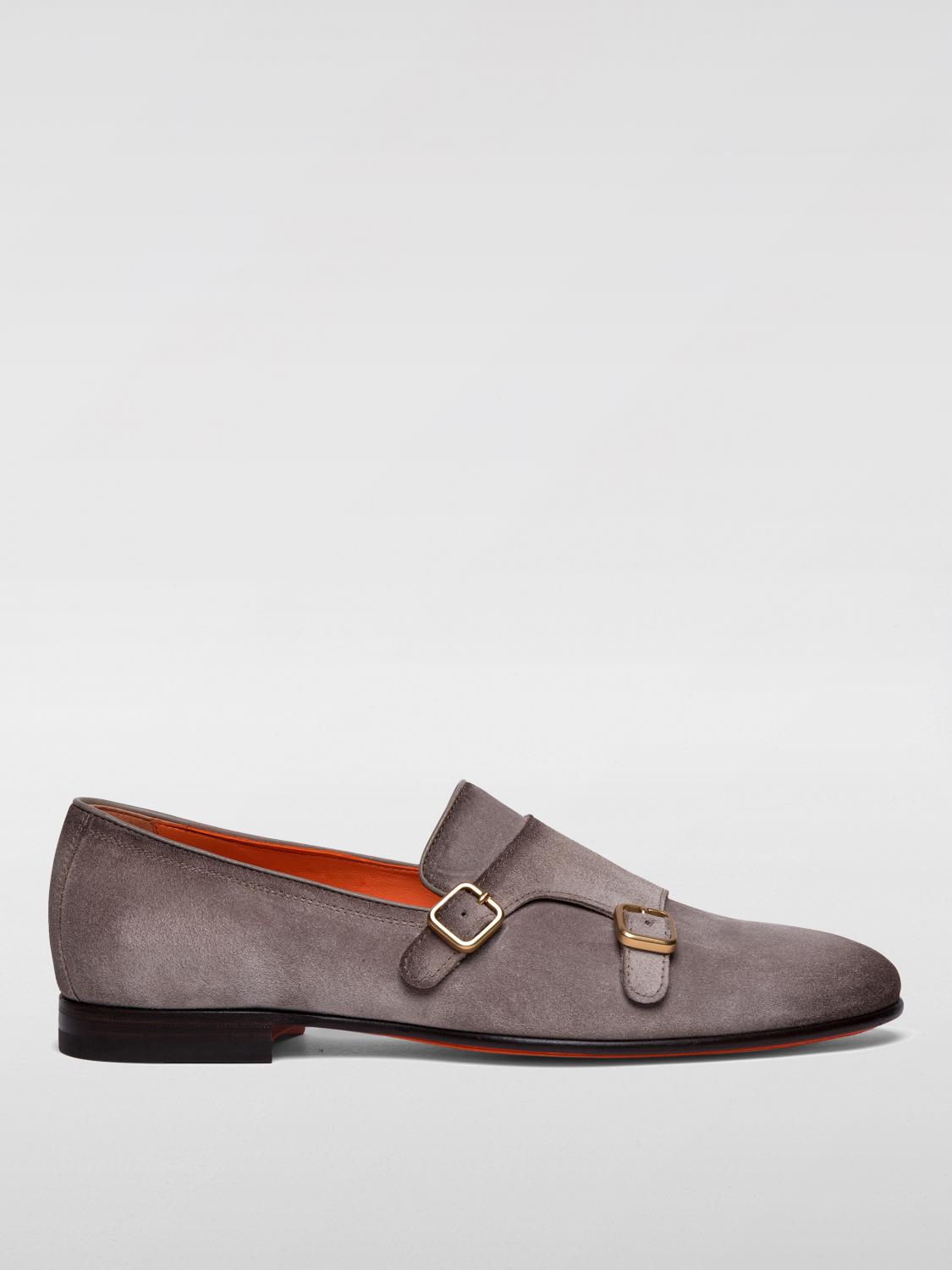 SANTONI BROGUE SHOES: Shoes men Santoni, Brown - Img 1