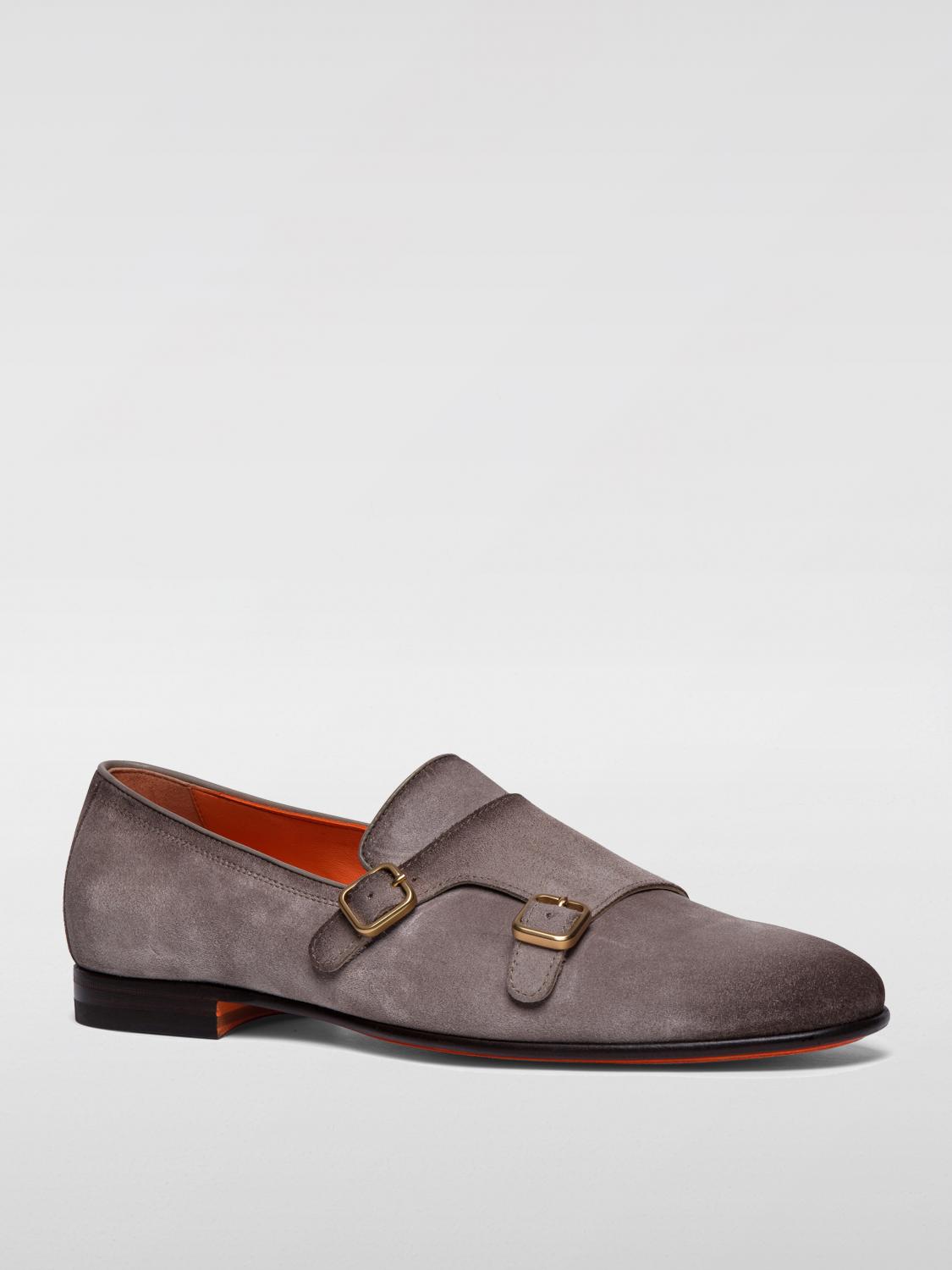 SANTONI BROGUE SHOES: Shoes men Santoni, Brown - Img 2