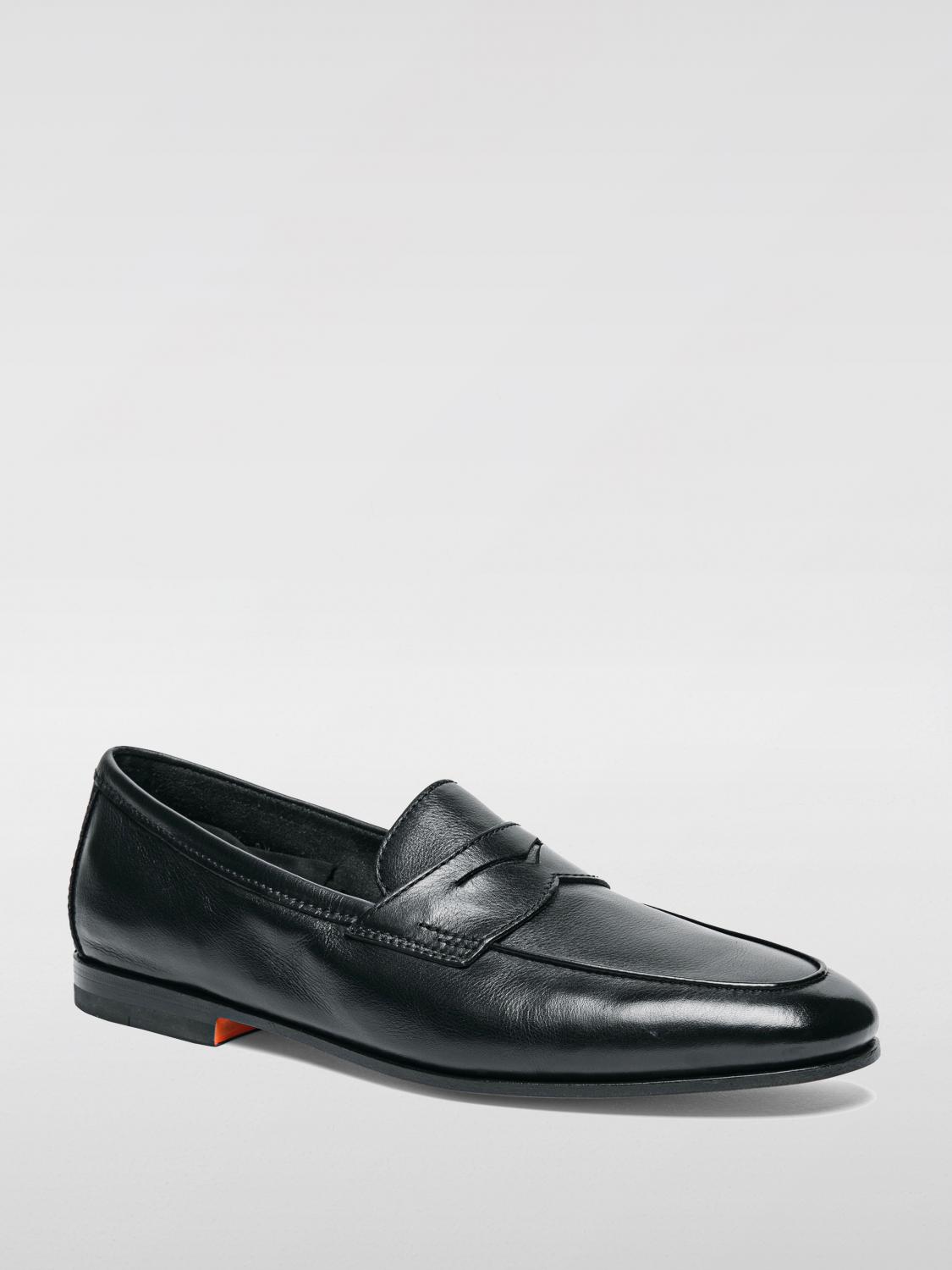 SANTONI MOCASINES: Mocasines hombre Santoni, Negro - Img 2