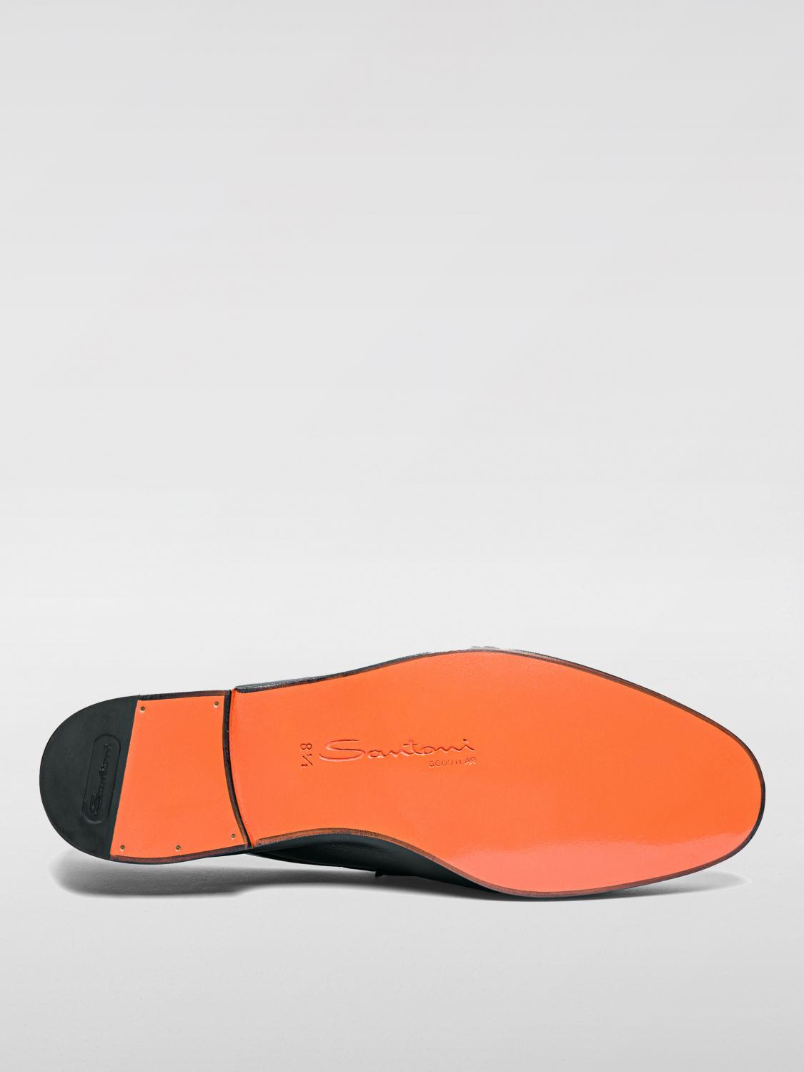 SANTONI MOCASINES: Mocasines hombre Santoni, Negro - Img 4