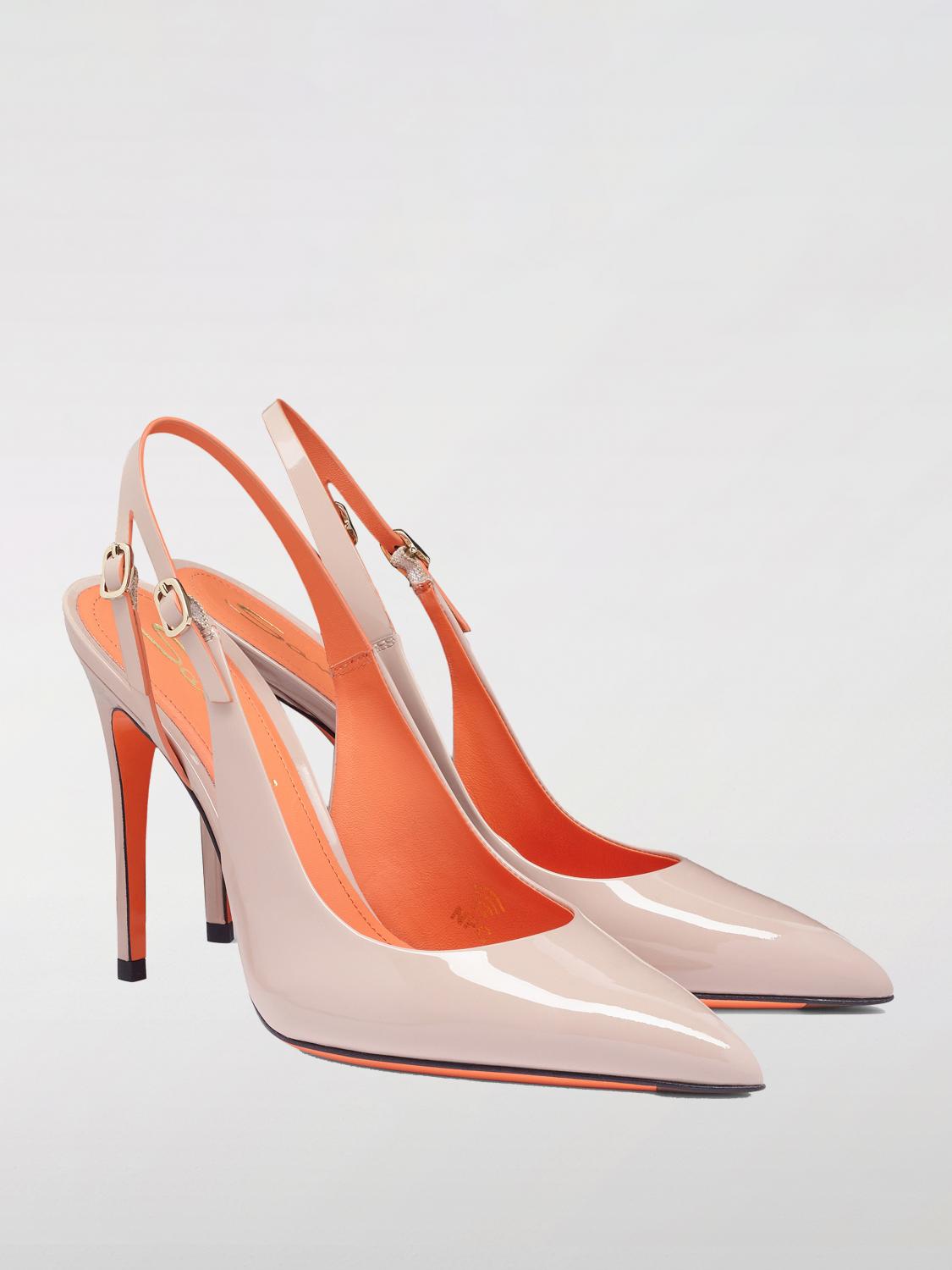 SANTONI HIGH HEEL SHOES: High heel shoes woman Santoni, Pink - Img 2