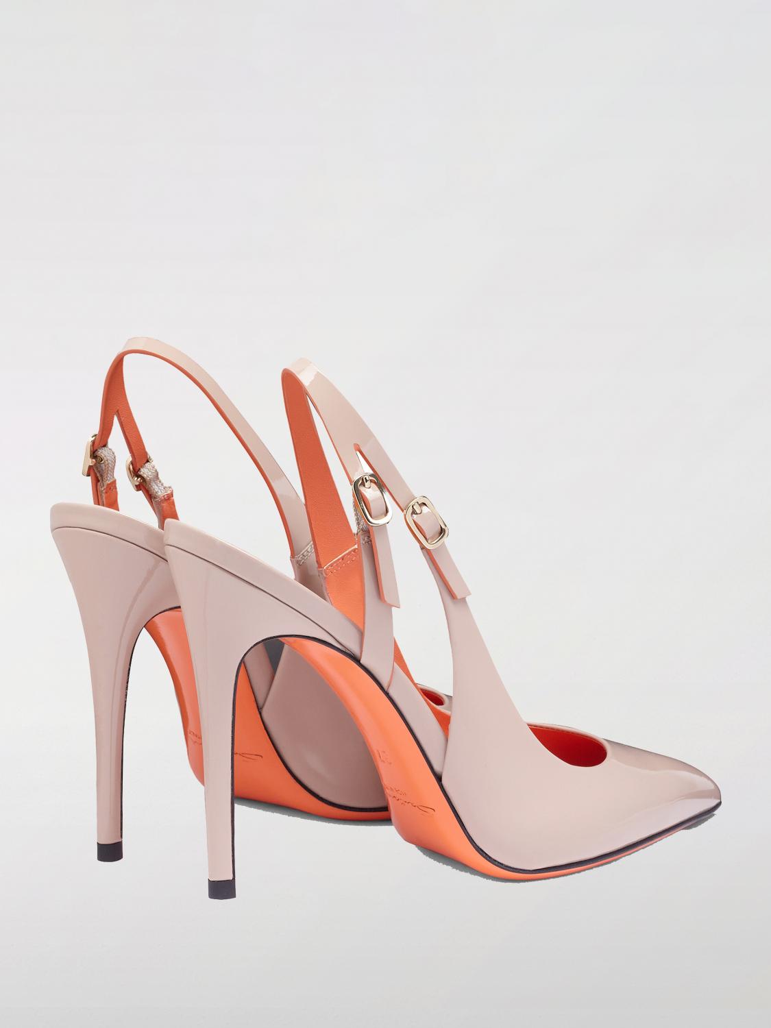 SANTONI HIGH HEEL SHOES: High heel shoes woman Santoni, Pink - Img 3