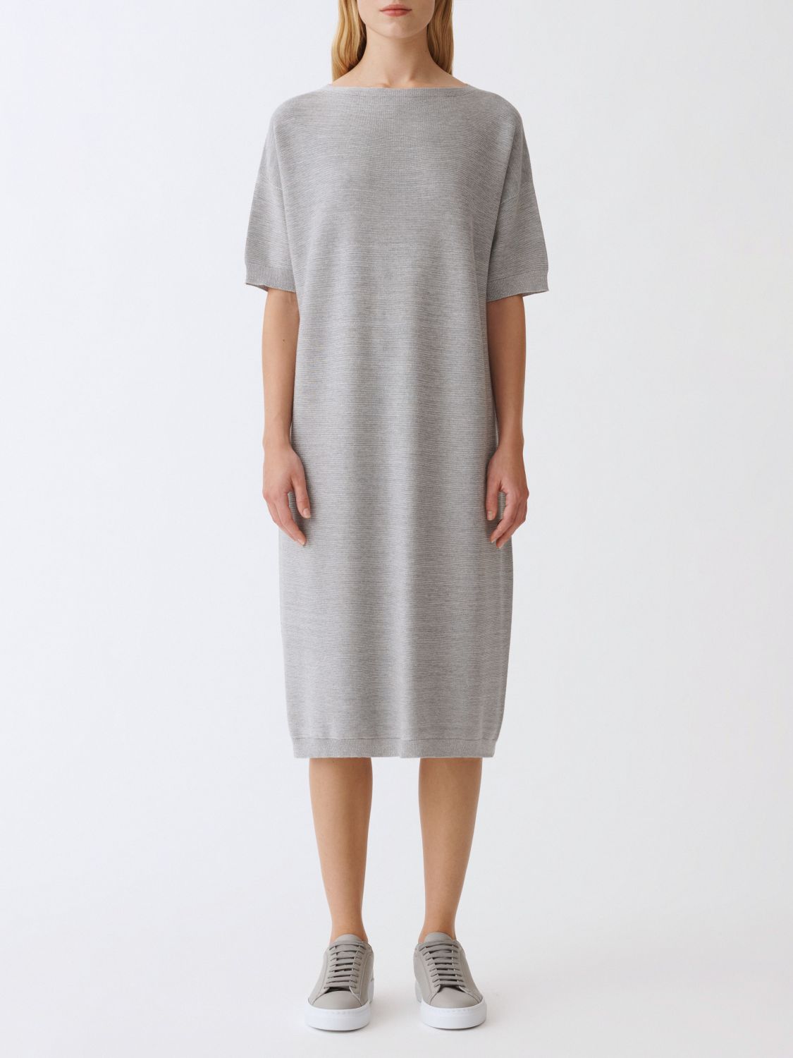 FABIANA FILIPPI DRESS: Dress woman Fabiana Filippi, Grey - Img 1