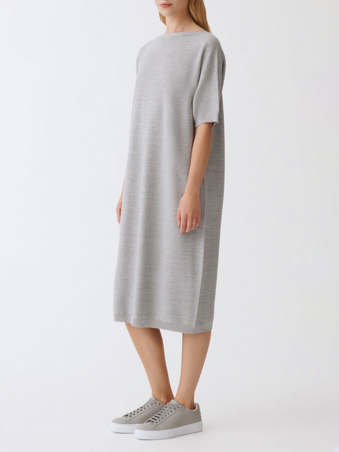 FABIANA FILIPPI DRESS: Dress woman Fabiana Filippi, Grey - Img 2