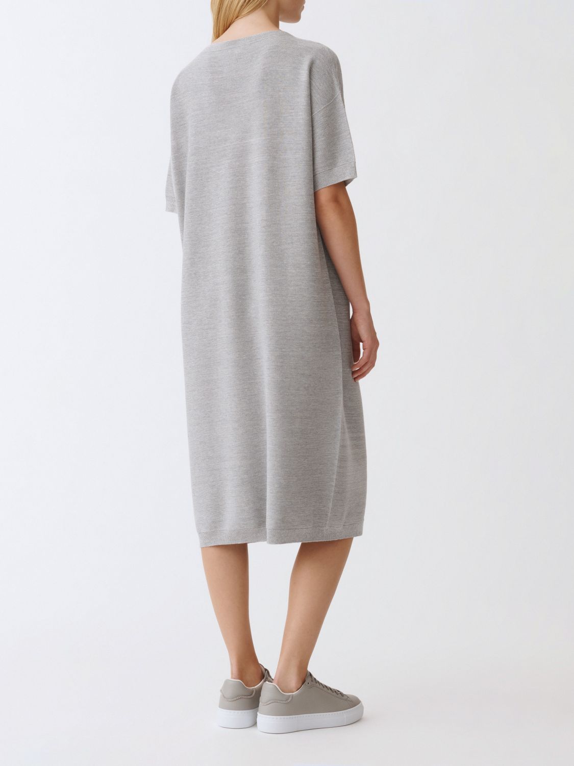 FABIANA FILIPPI DRESS: Dress woman Fabiana Filippi, Grey - Img 3