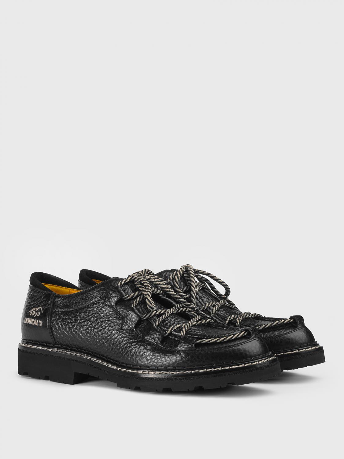 DOUCAL'S SCARPE STRINGATE: Derby Doucal's in pelle, Nero - Img 2