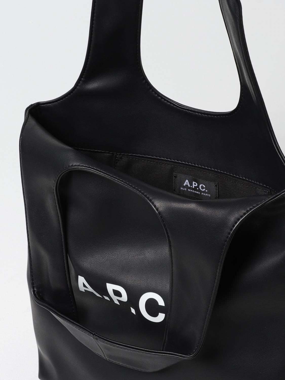 A.P.C. トートバッグ: ショルダーバッグ レディース A.P.C., ブラック - Img 3