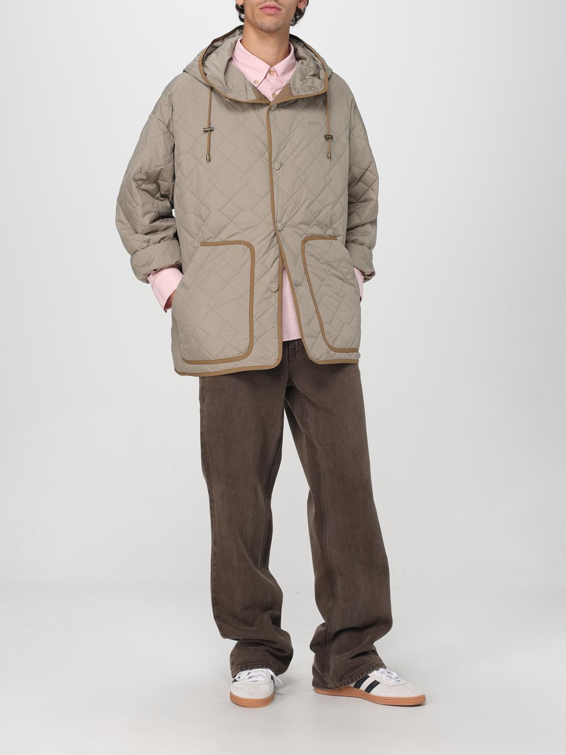A.P.C. GIACCA: Giubbotto trapuntato A.P.C. in nylon riciclato trapuntato, Beige - Img 2