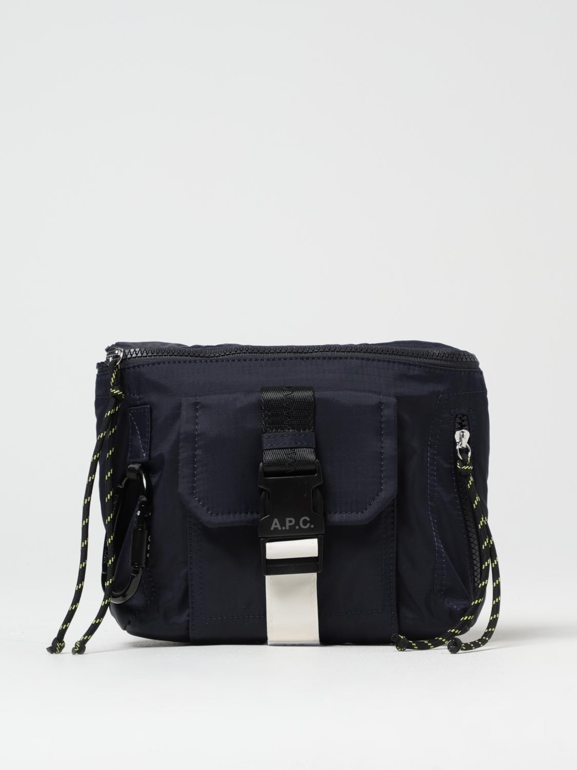 A.P.C. MARSUPIO: Marsupio Trek A.P.C. in nylon , Blue - Img 1