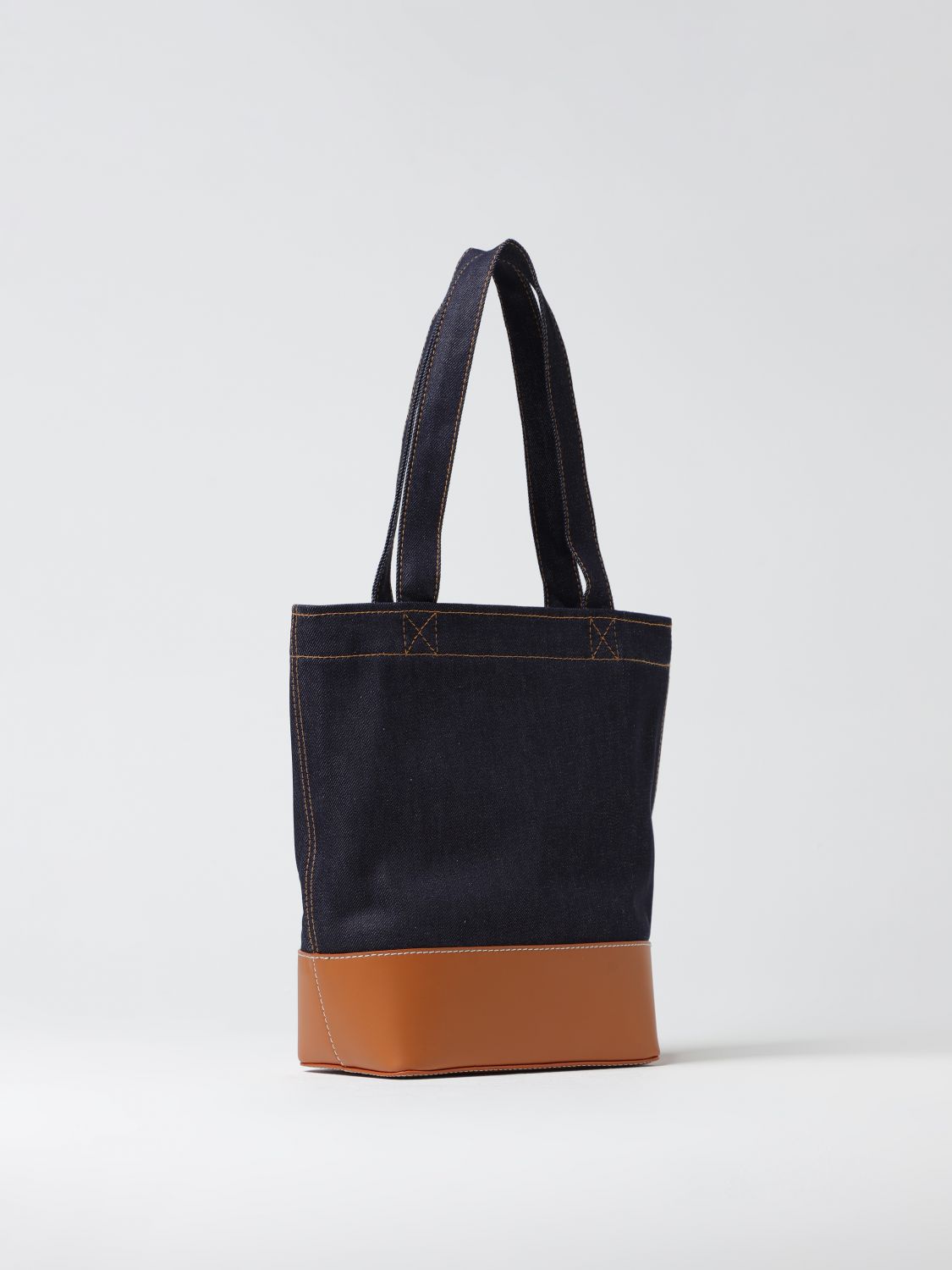 A.P.C. SHOULDER BAG: Shoulder bag woman A.P.C., Blue - Img 2