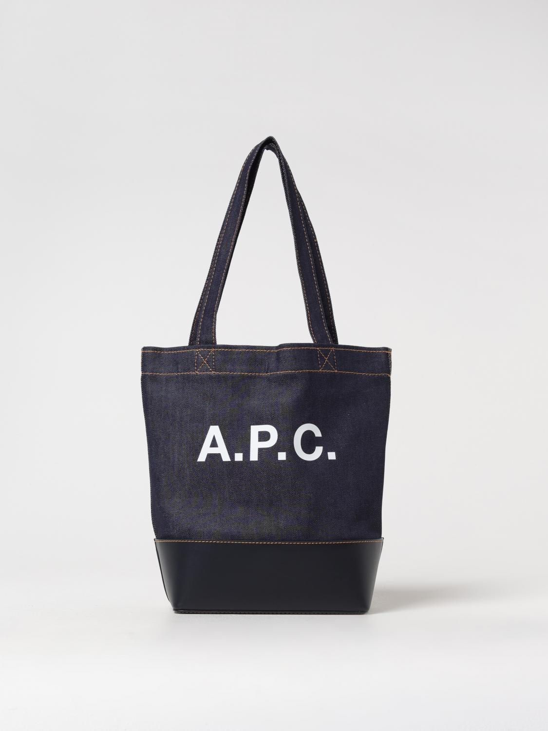 A.P.C. SCHULTERTASCHE: Schultertasche damen A.P.C., Blau 1 - Img 1