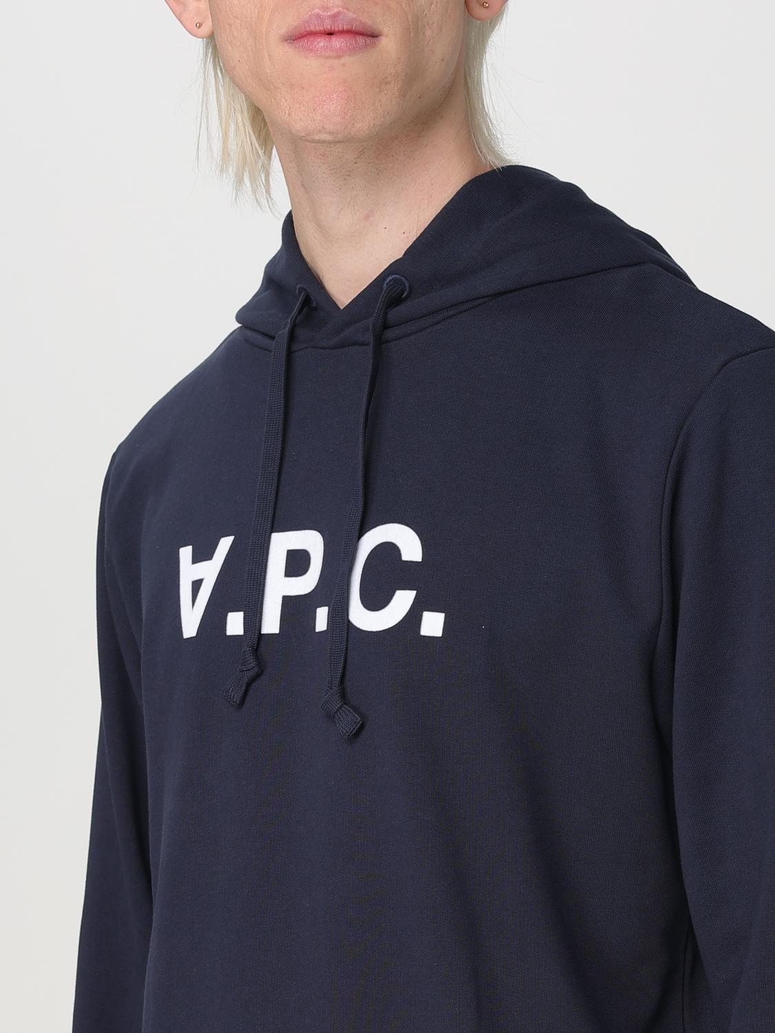 A.P.C. スウェットシャツ: スウェットシャツ メンズ A.P.C., ブルー - Img 3