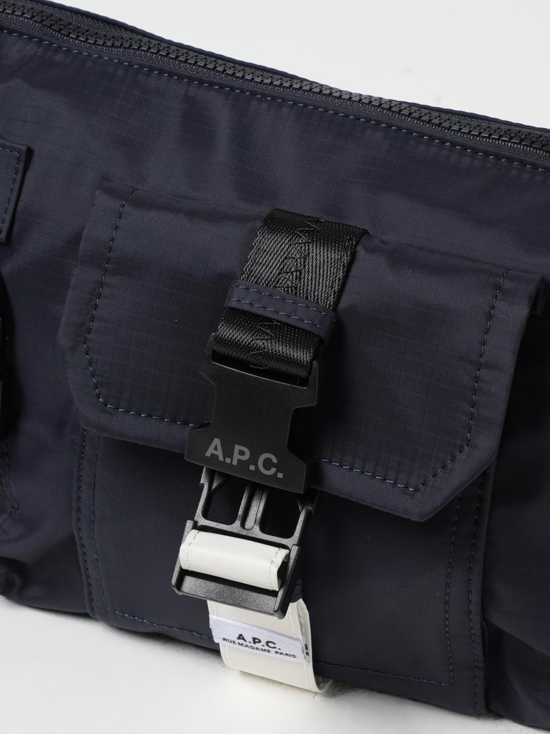 A.P.C. SACOCHE: Sacoche homme A.P.C., Bleu - Img 3