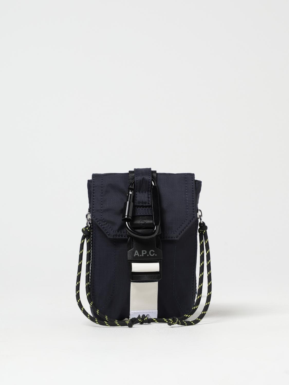 A.P.C. SHOULDER BAG: Bags men A.P.C., Blue - Img 1